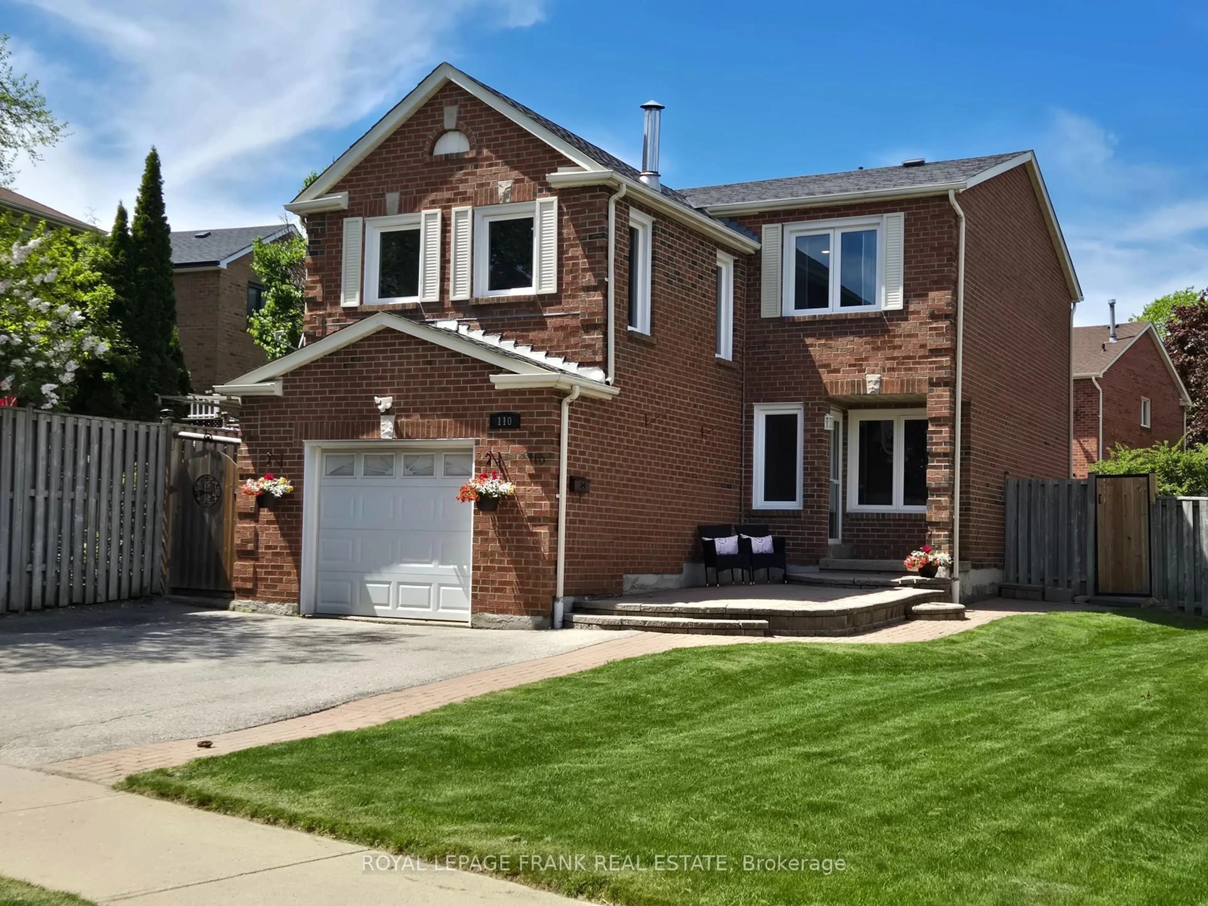 Home with brick exterior material, street for 110 Tipton Cres, Ajax Ontario L1T 2K8