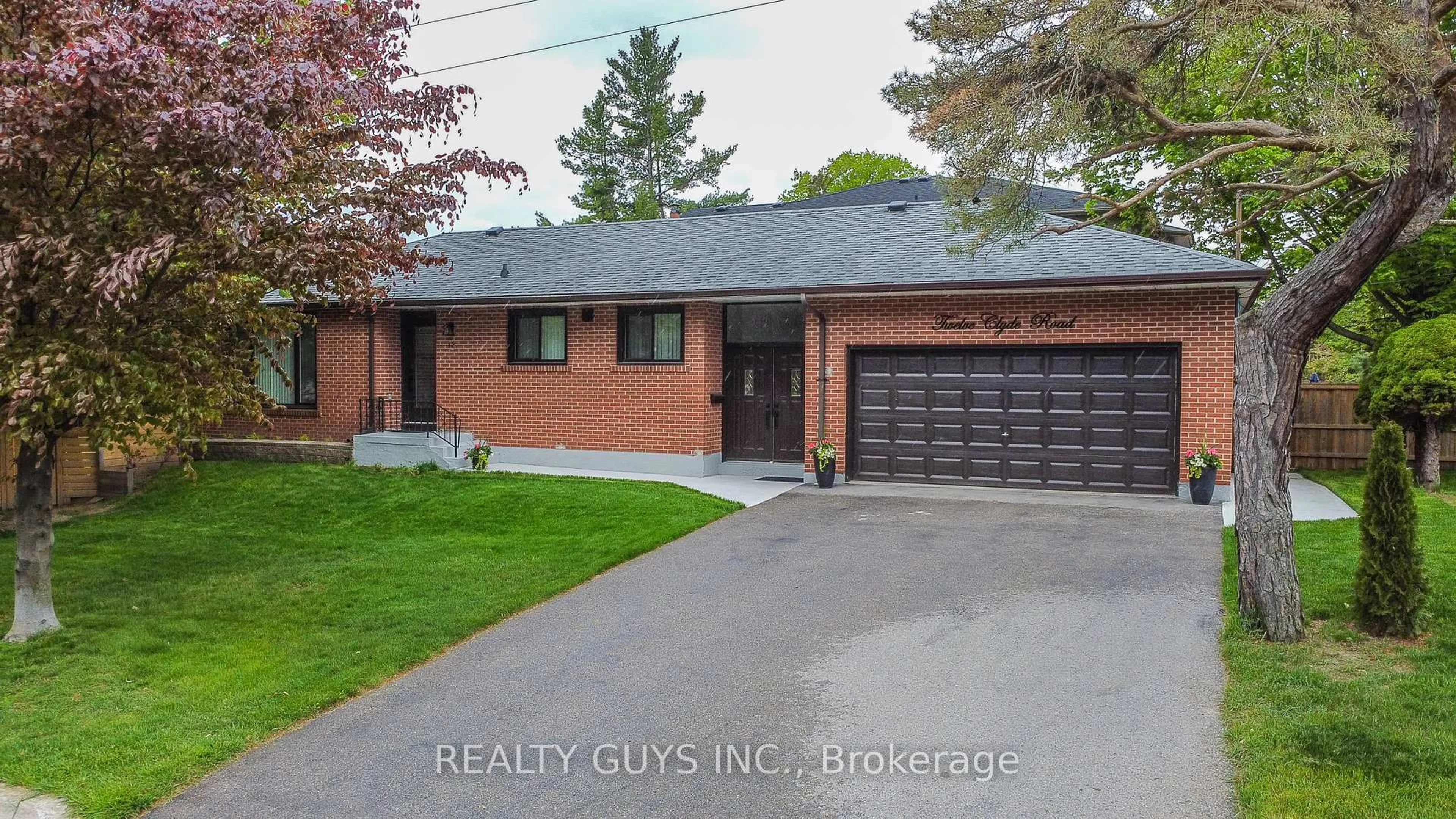 Home with brick exterior material, street for 12 Clyde Rd, Toronto Ontario M1C 1T9