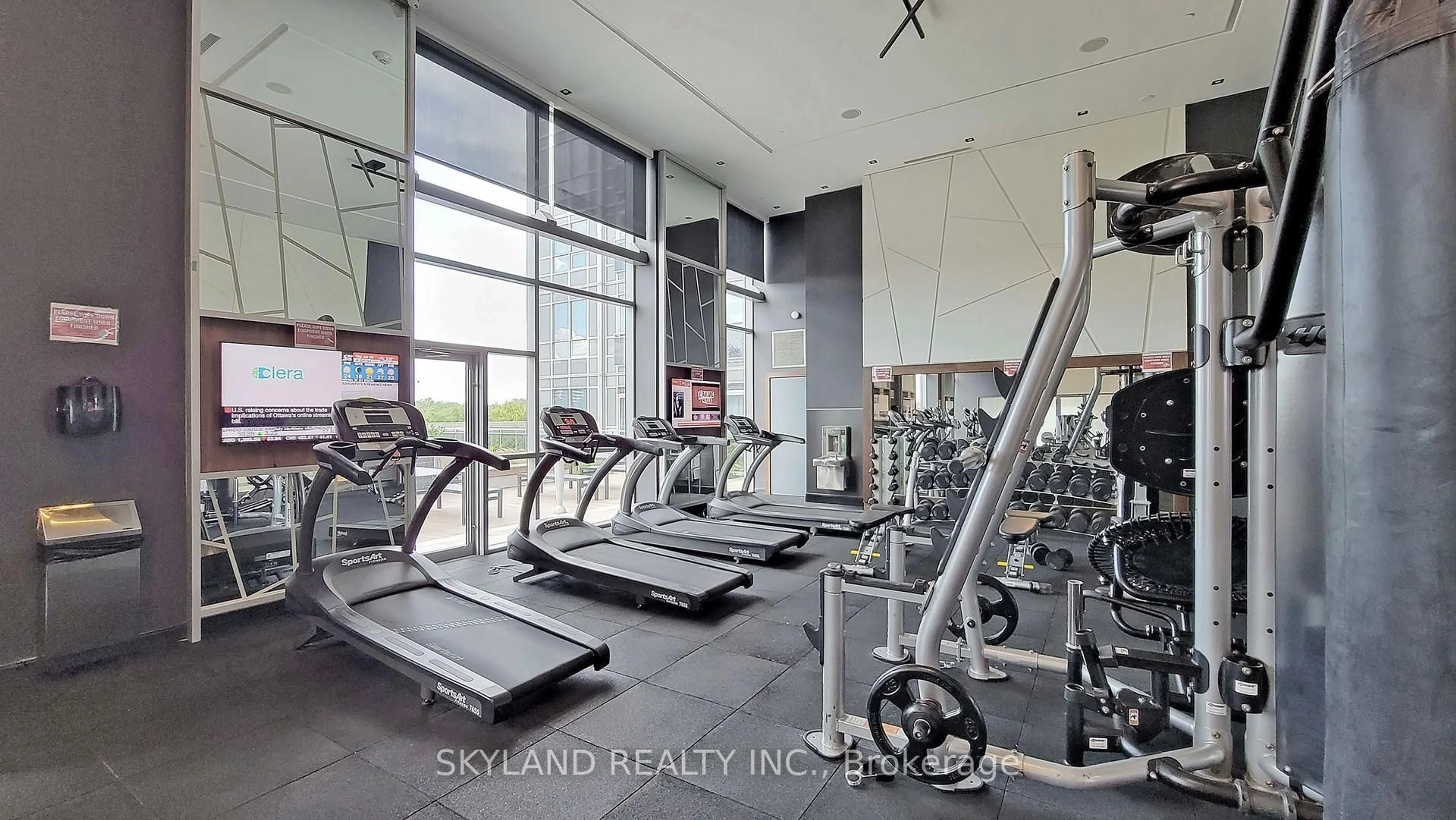 Gym or fitness room for 255 Village Green Sq #2204, Toronto Ontario M1S 0L7