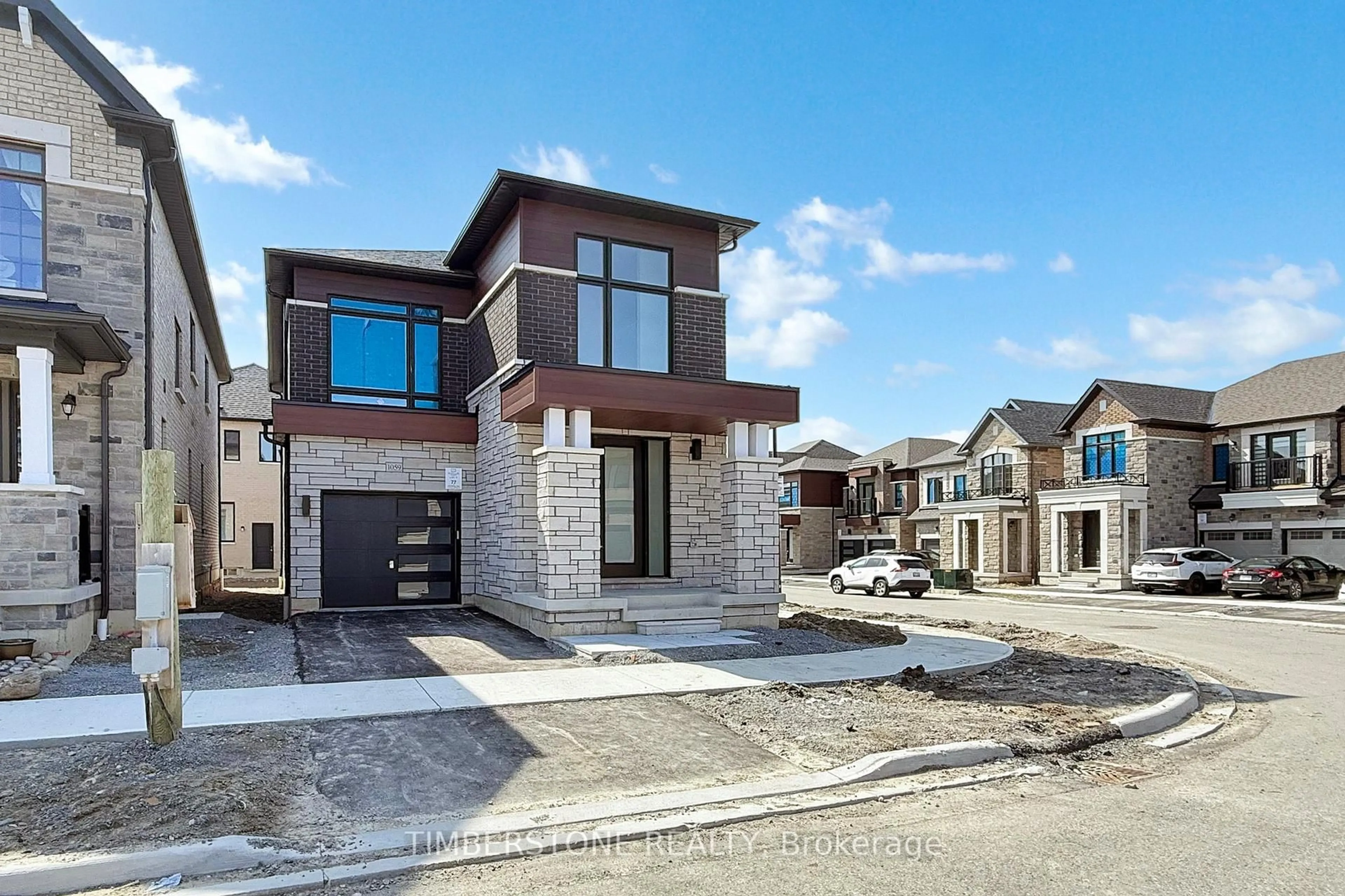 Home with brick exterior material, street for 1059 Pisces Tr, Pickering Ontario L1X 0P8