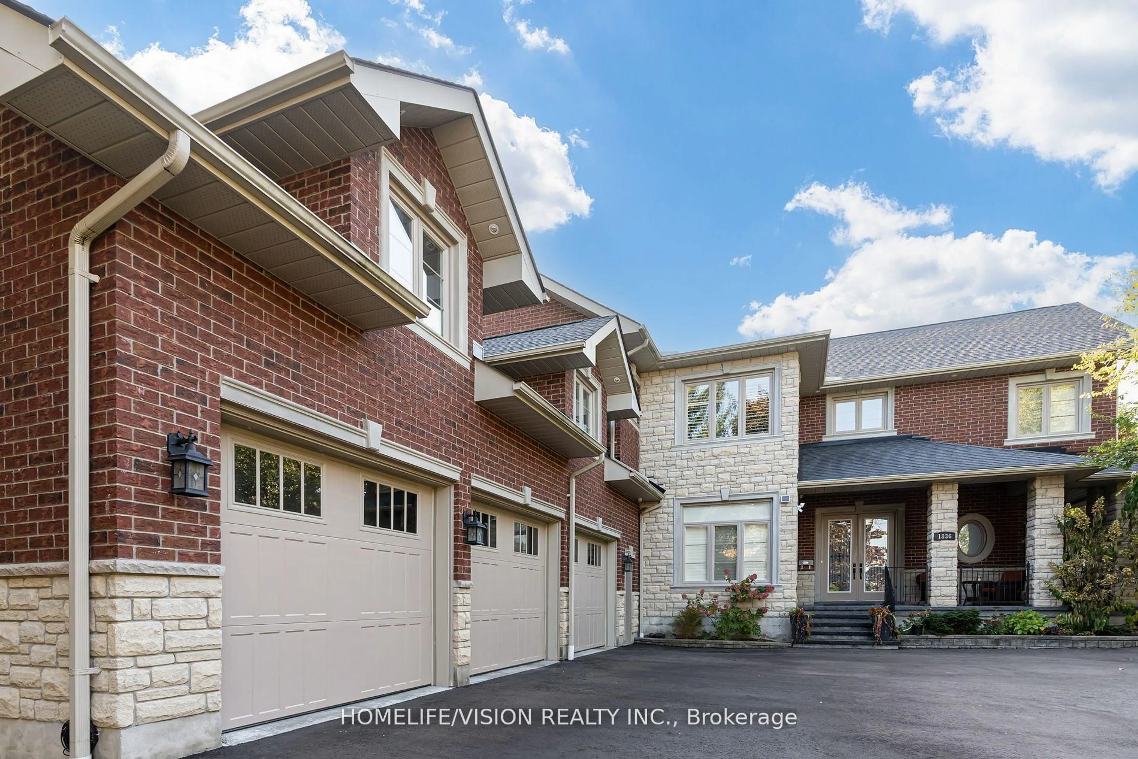 Home with brick exterior material, street for 1836 Spruce Hill Rd, Pickering Ontario L1V 1S4