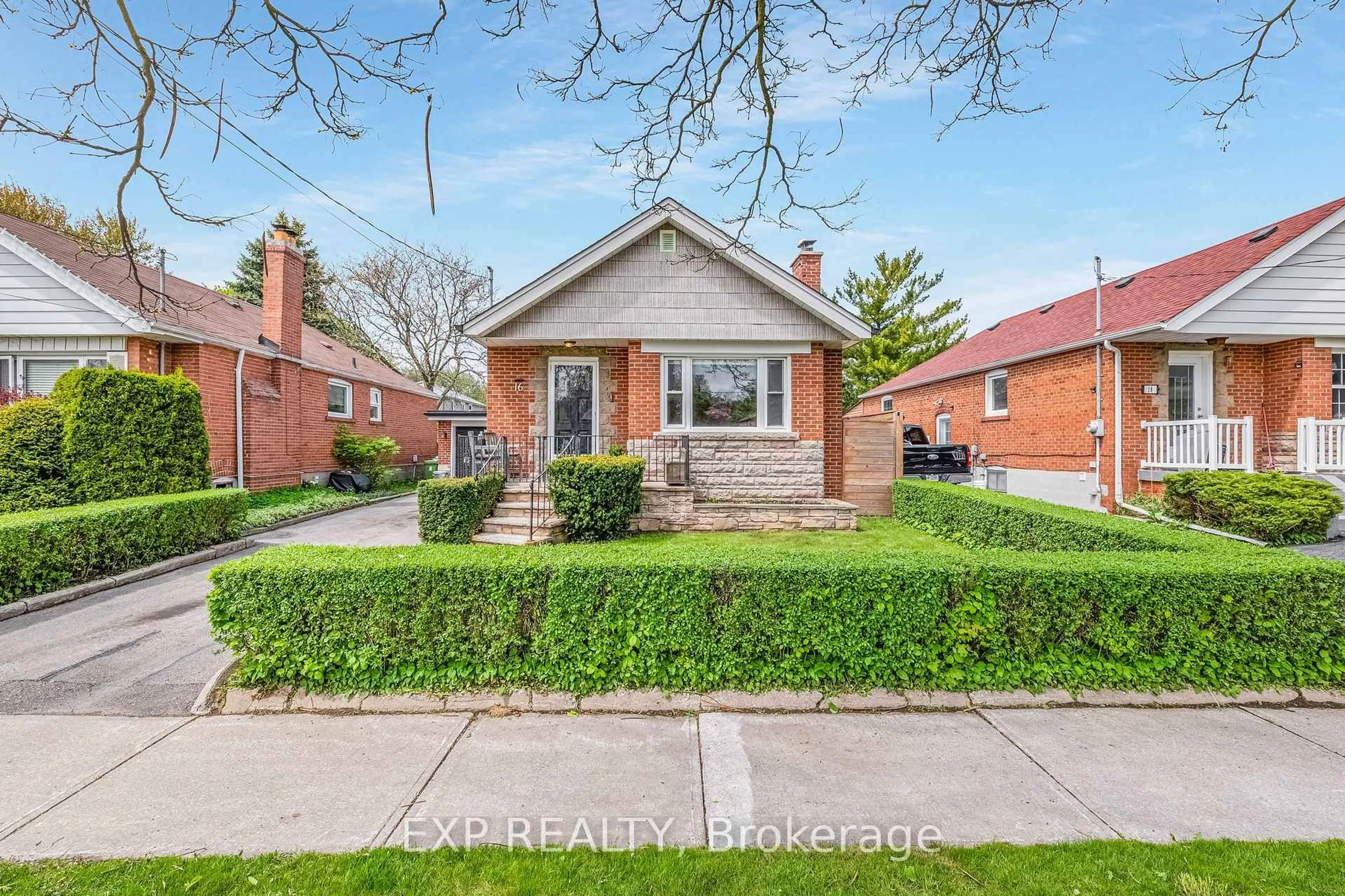 Home with brick exterior material, street for 16 Camilla Cres, Toronto Ontario M1L 1Z1