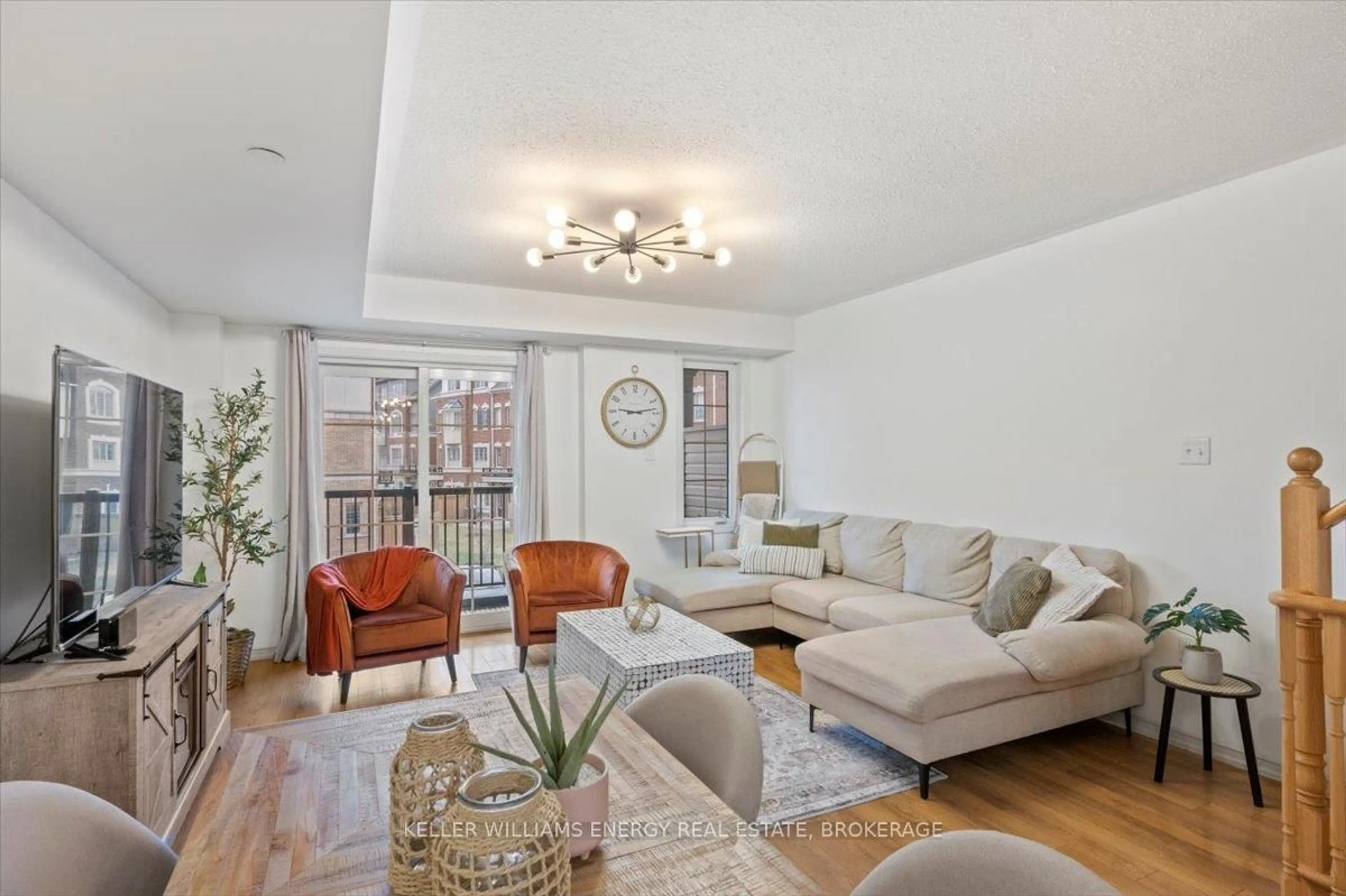 Living room with furniture, unknown for 2372 Chevron Prince Path, Oshawa Ontario L1L 0K9