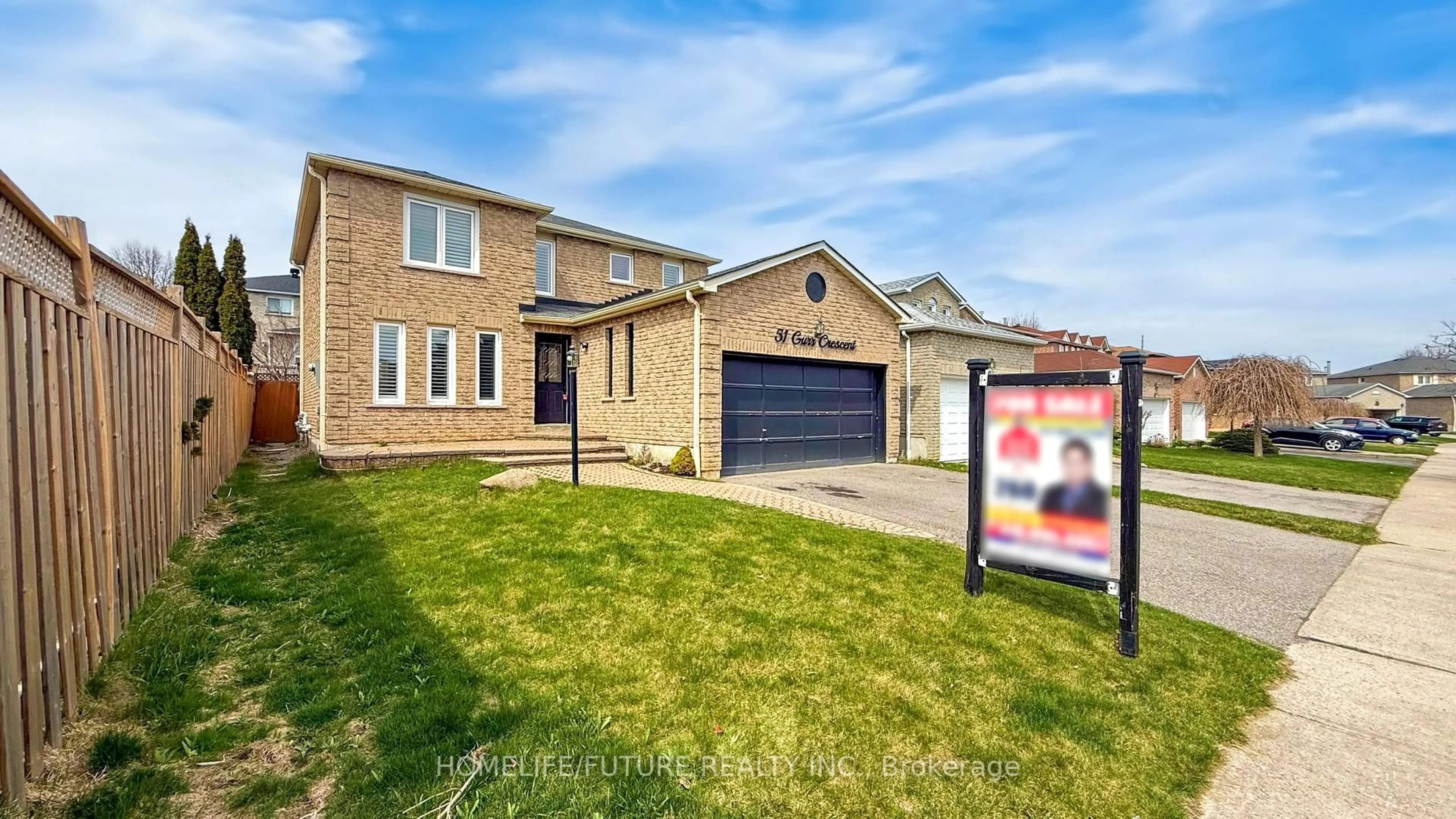 Home with brick exterior material, street for 51 Gurr Cres, Ajax Ontario L1T 2P3