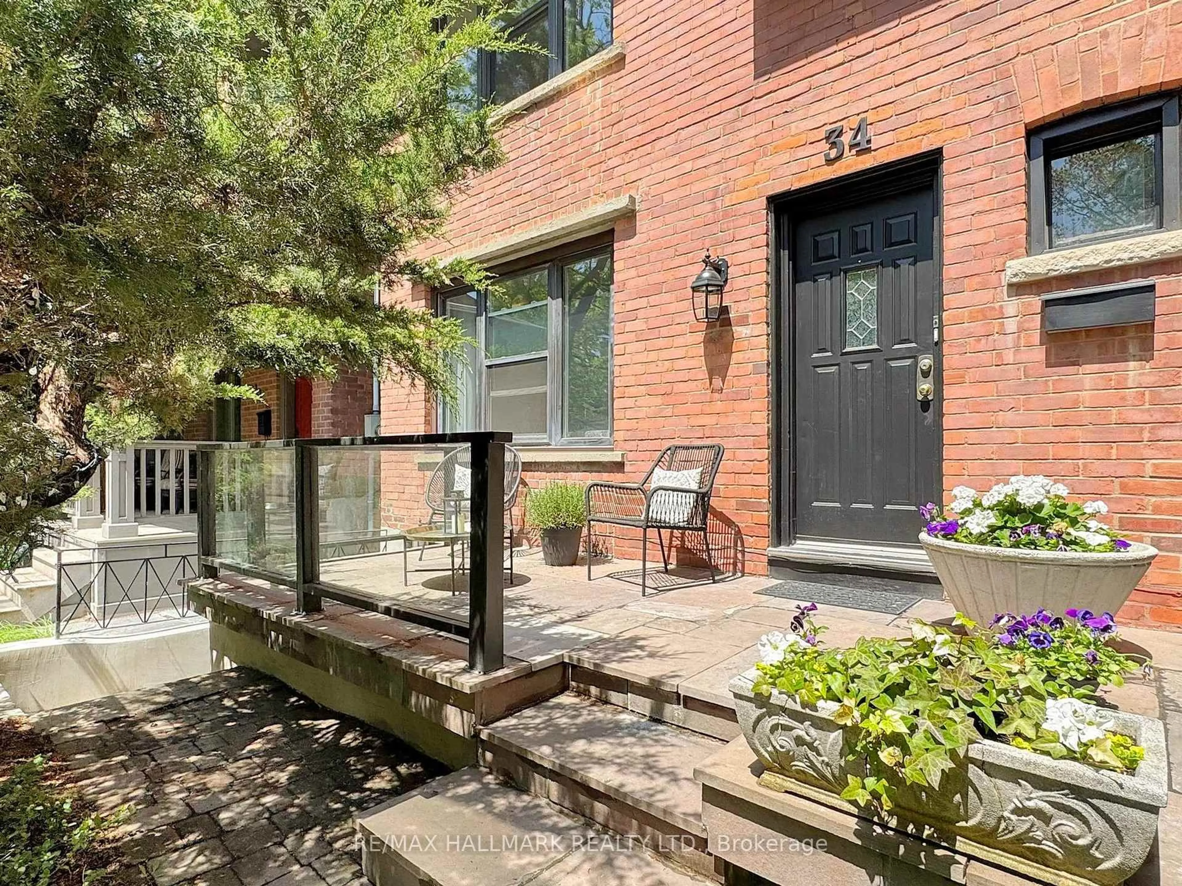 Home with brick exterior material, street for 34 Strathcona Ave, Toronto Ontario M4K 1K7