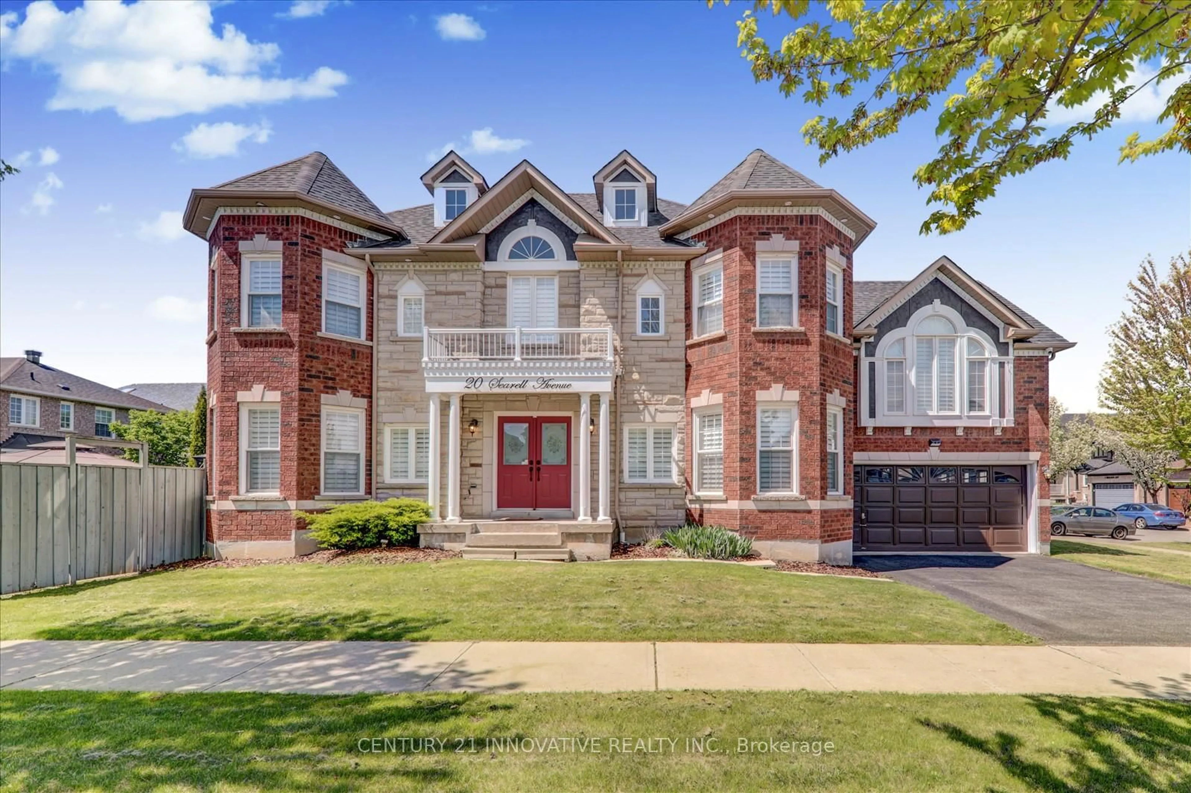 Home with brick exterior material, street for 20 Searell Ave, Ajax Ontario L1T 0E1