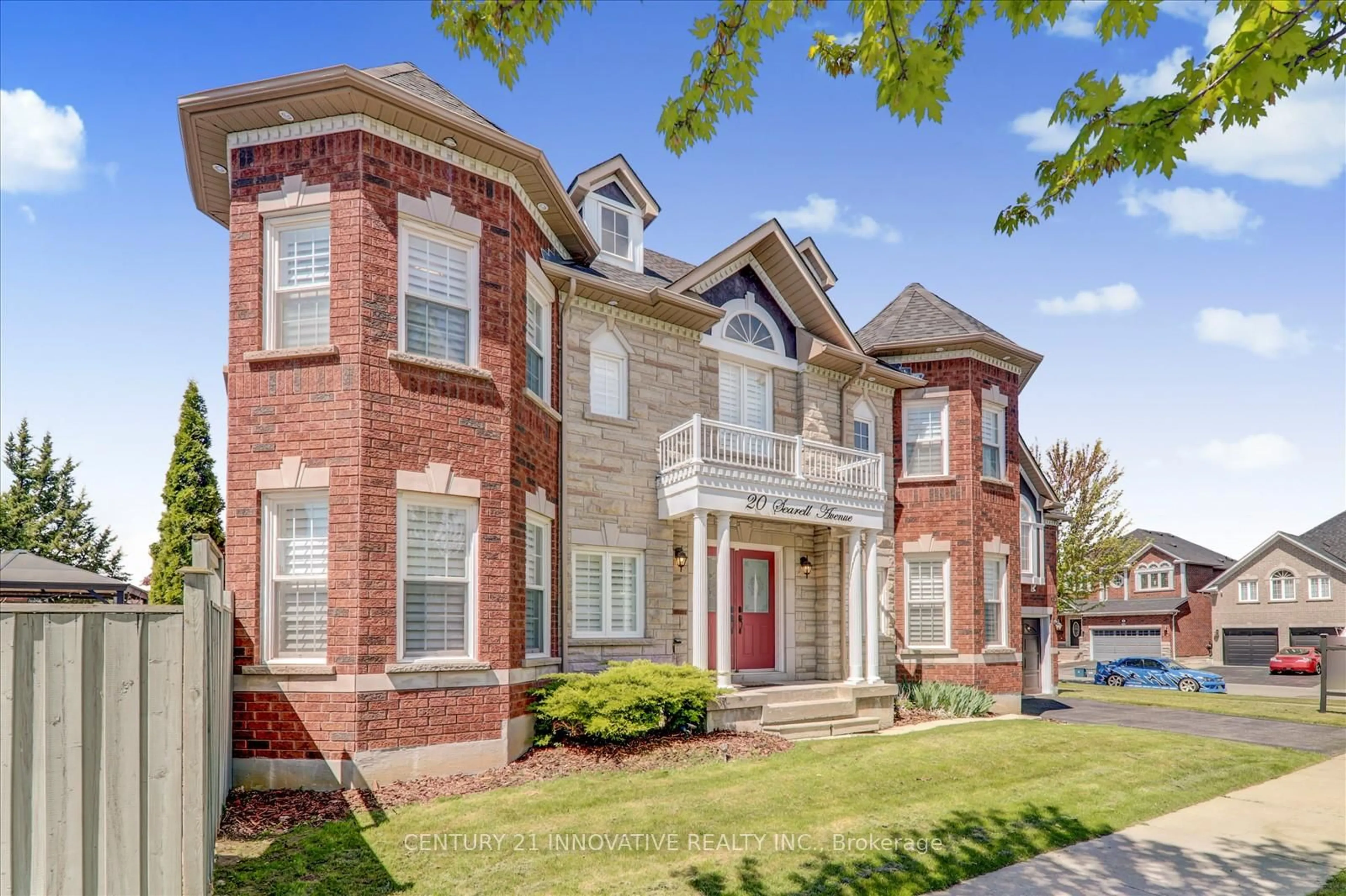 Home with brick exterior material, street for 20 Searell Ave, Ajax Ontario L1T 0E1