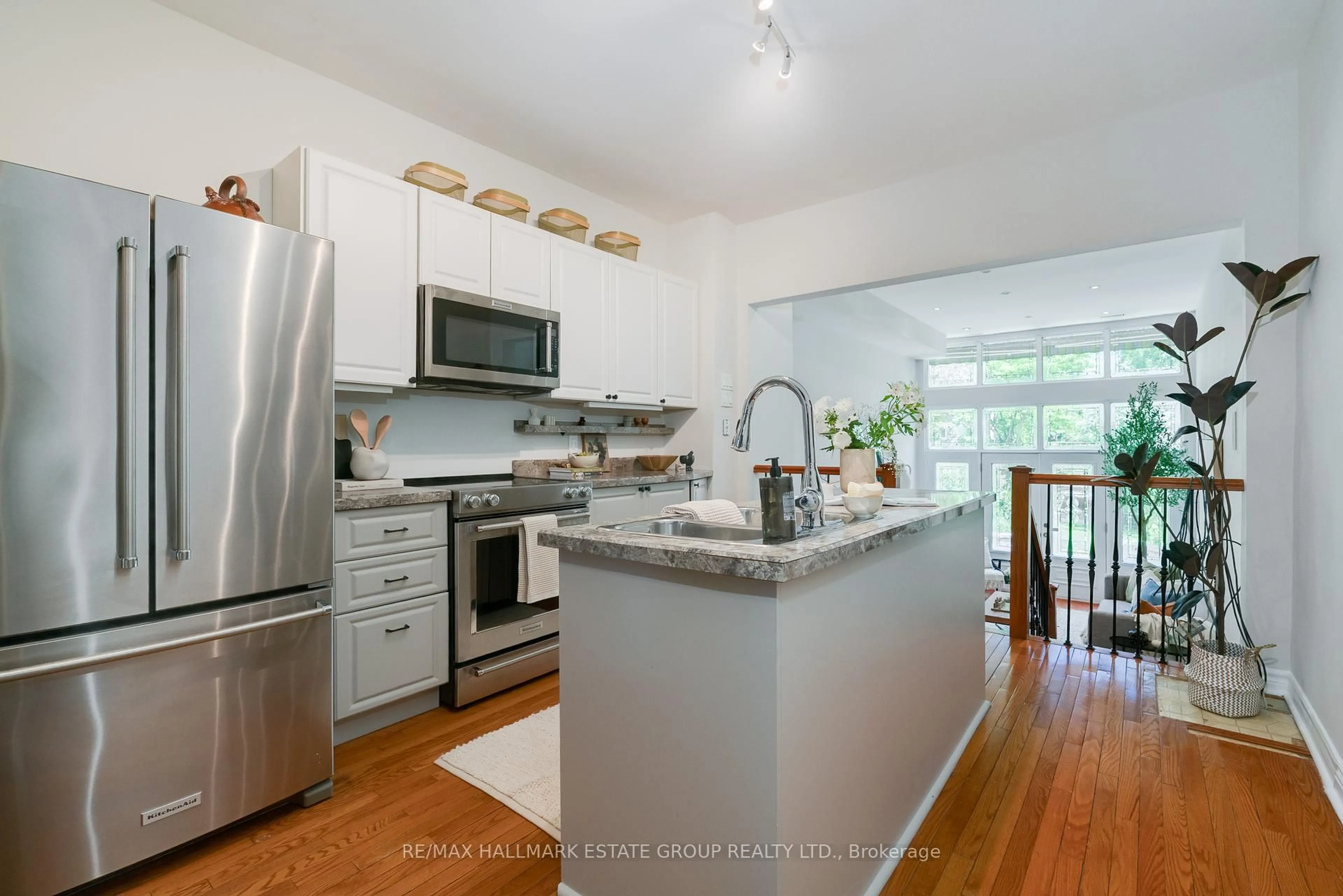 Open concept kitchen, unknown for 21 Gough Ave, Toronto Ontario M4K 3N6