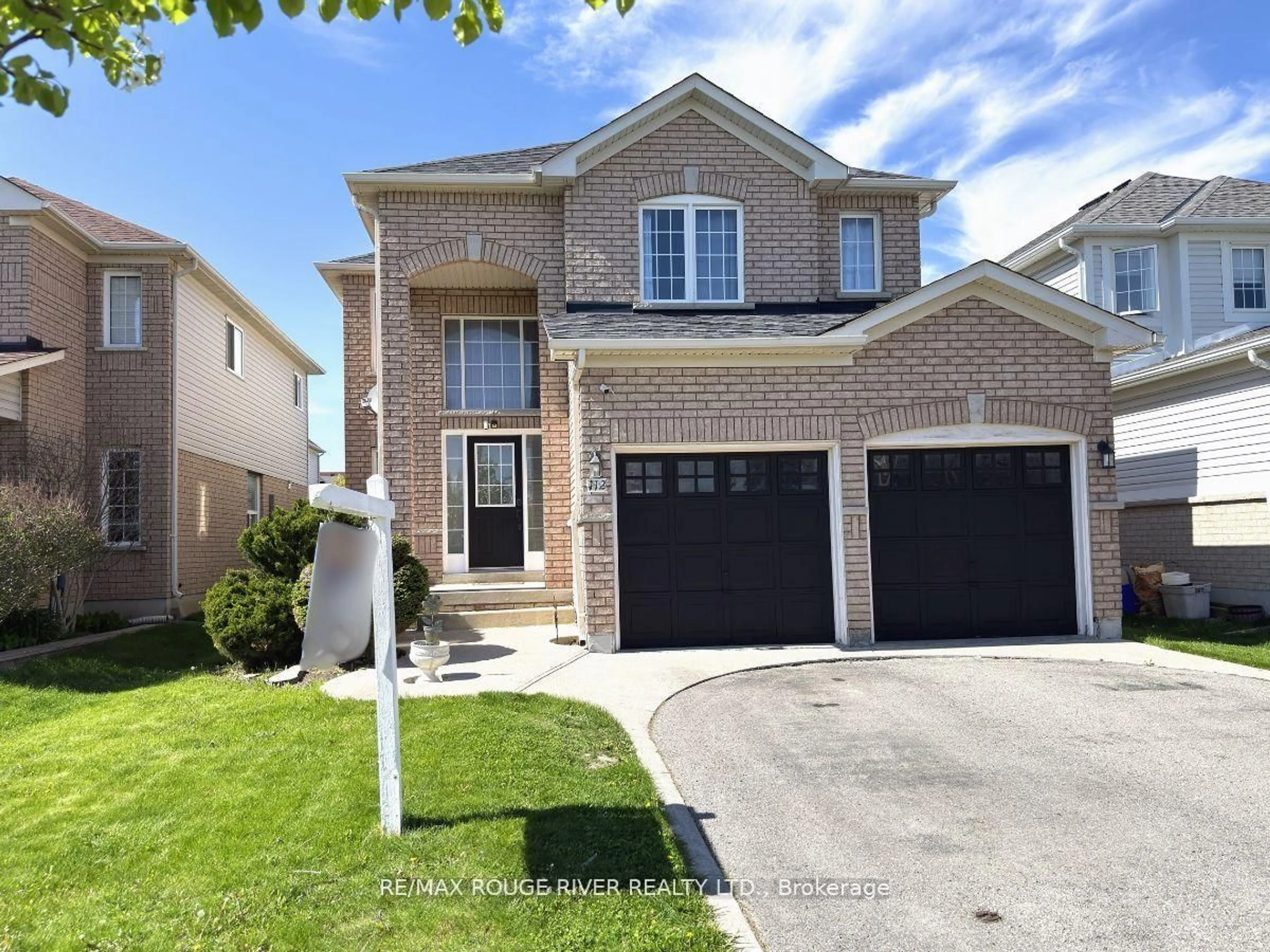 Home with brick exterior material, street for 112 Scottsdale Dr, Clarington Ontario L1C 5G5