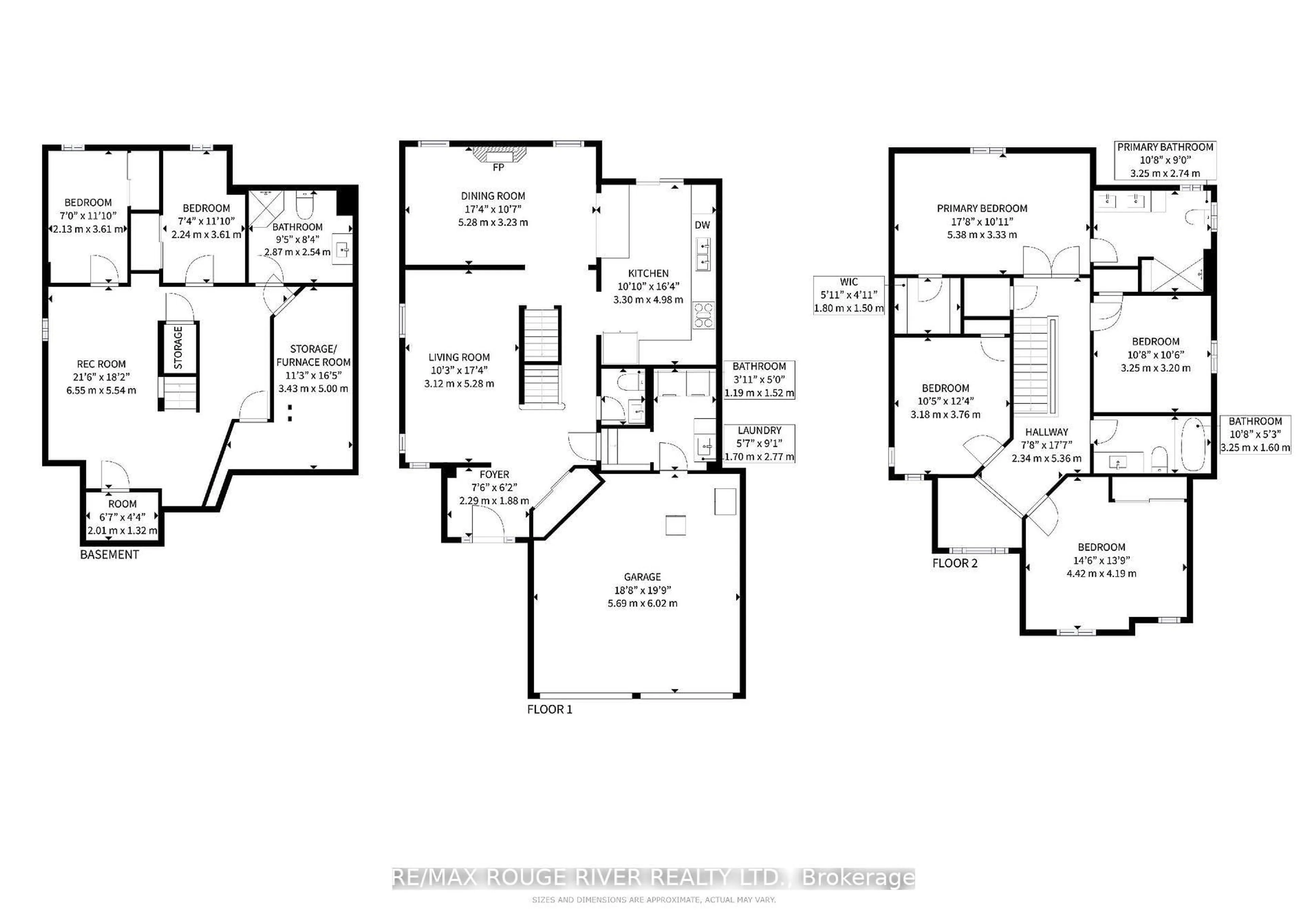 Floor plan for 112 Scottsdale Dr, Clarington Ontario L1C 5G5