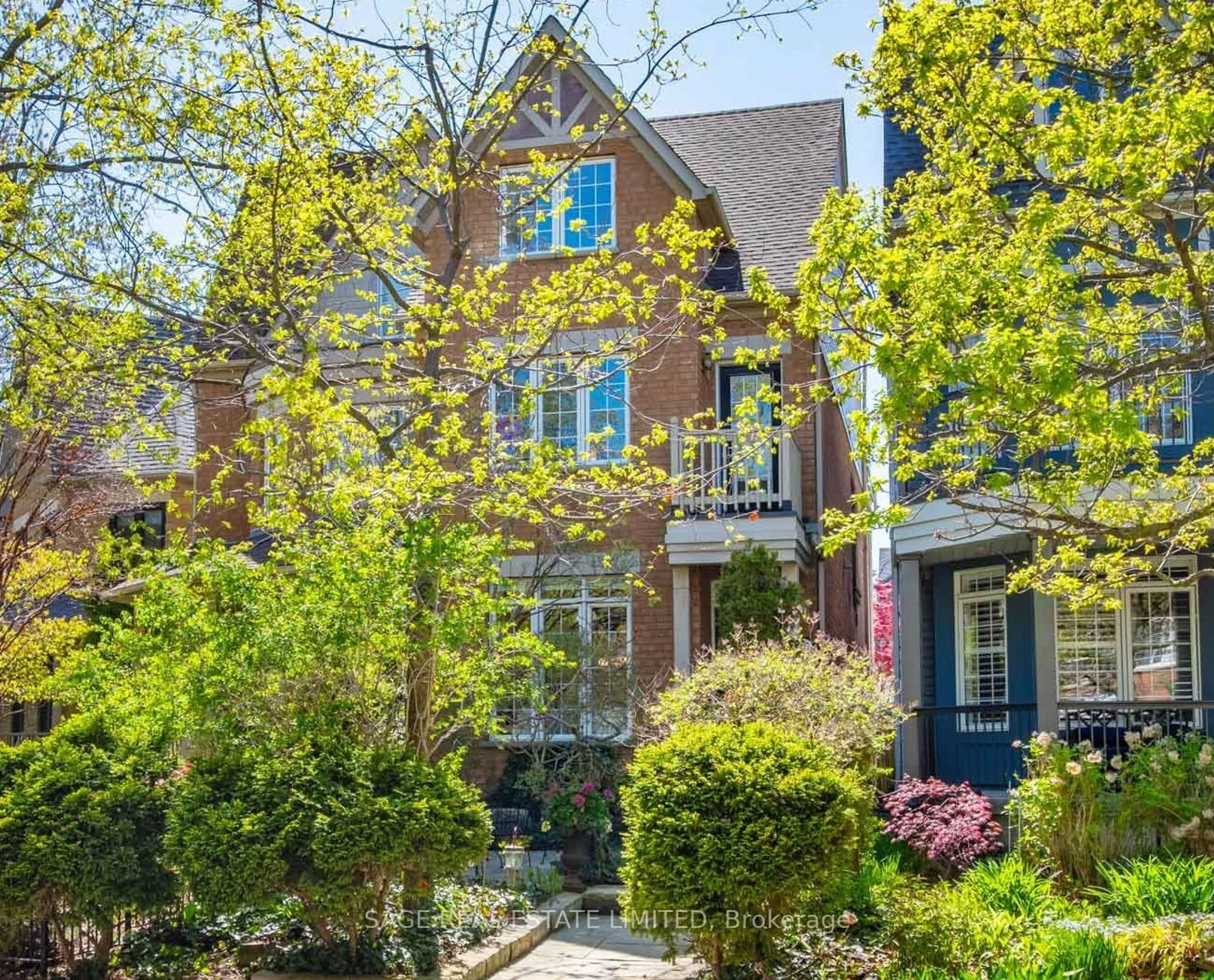 Home with brick exterior material, street for 116 Boardwalk Dr, Toronto Ontario M4L 3X4