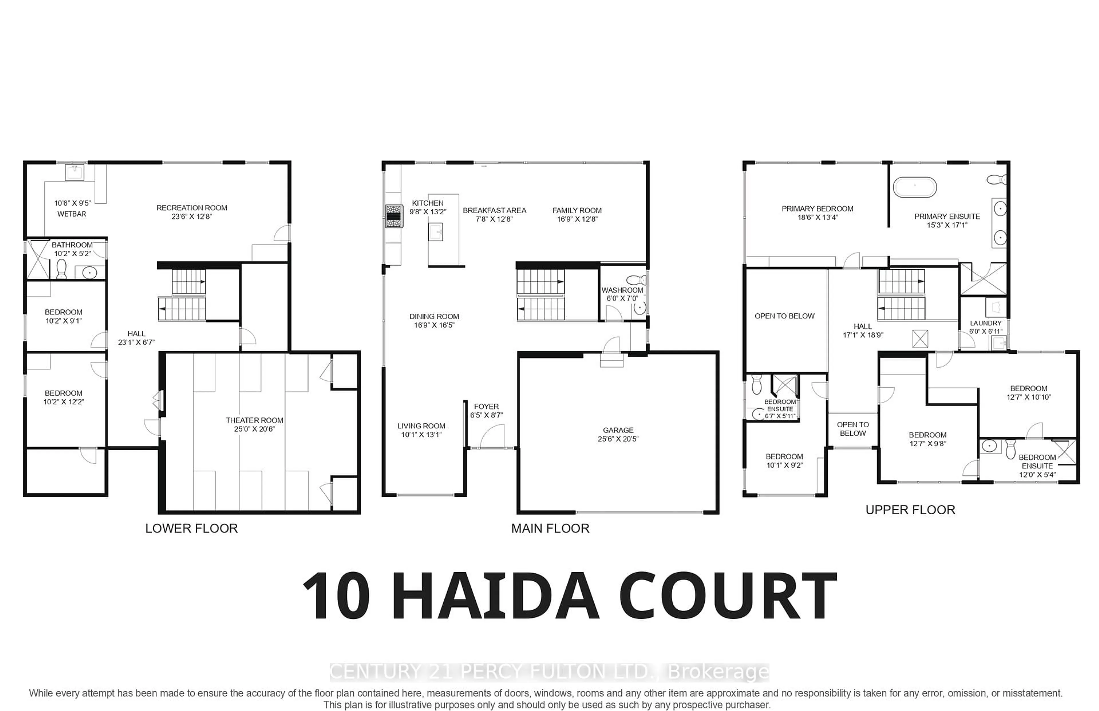 Floor plan for 10 Haida Crt, Toronto Ontario M1C 3L1