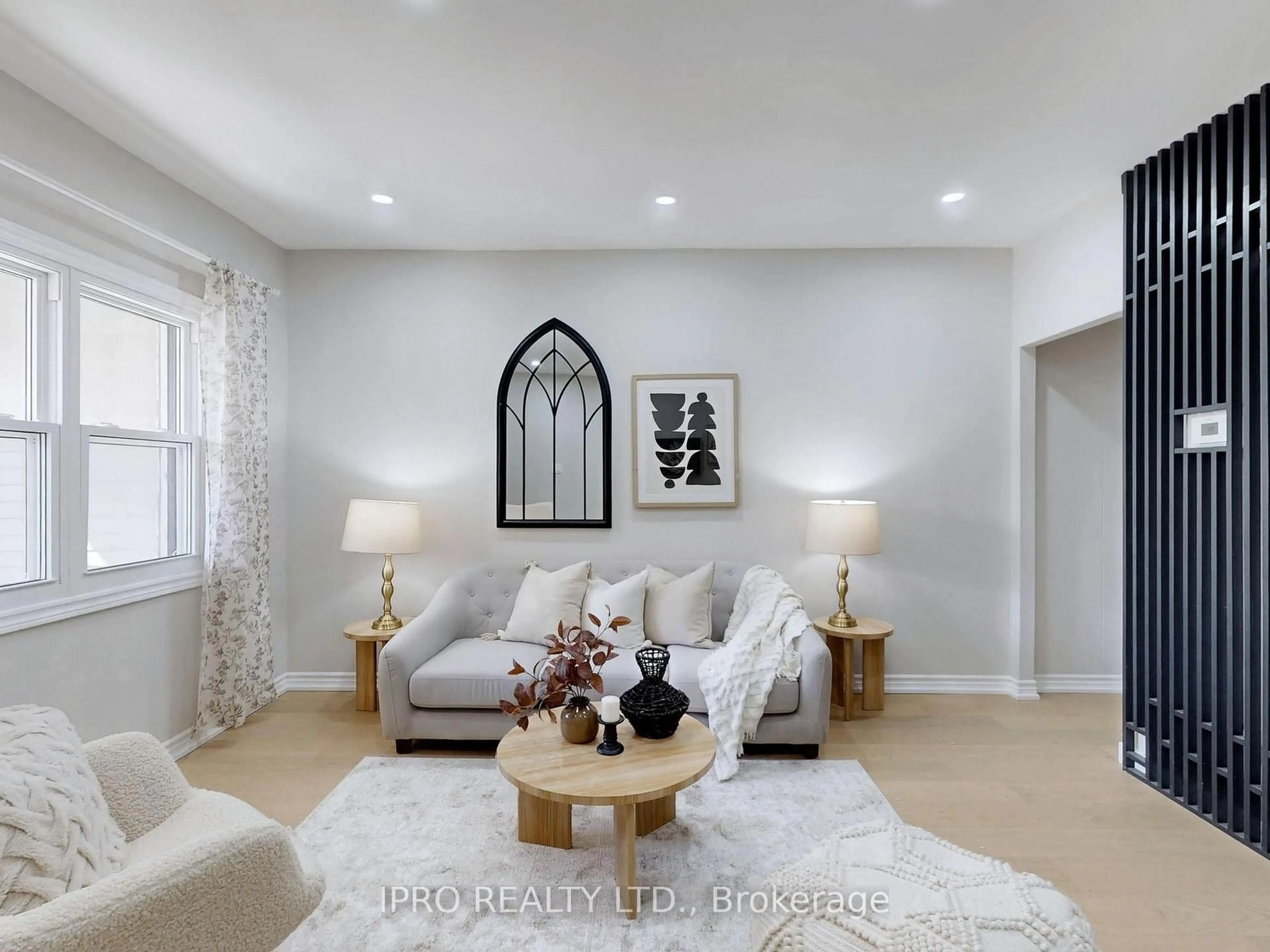 Living room with furniture, unknown for 179 Chisholm Ave, Toronto Ontario M4C 4V9