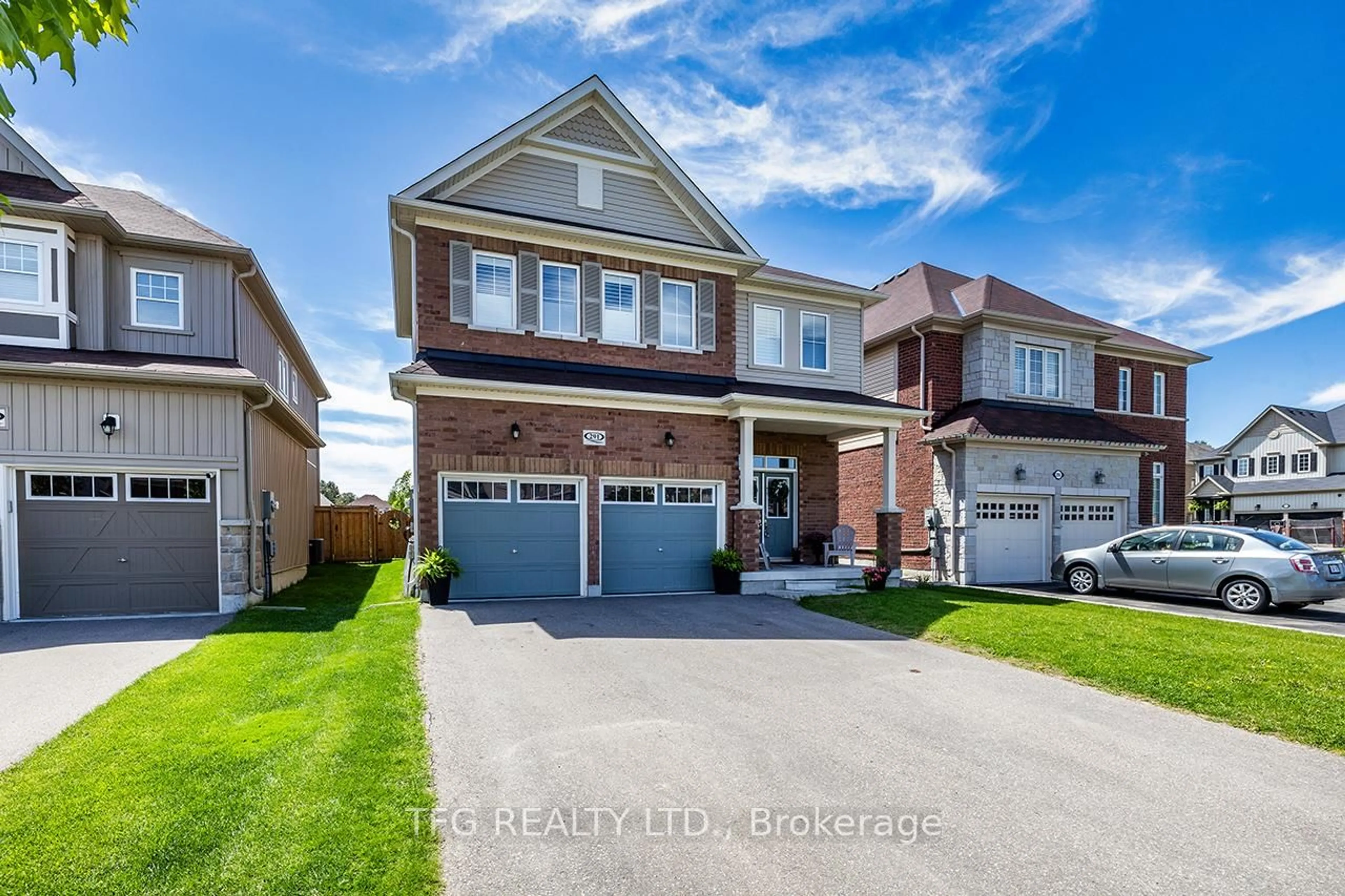 Home with brick exterior material, street for 291 Kenneth Cole Dr, Clarington Ontario L1C 0W3