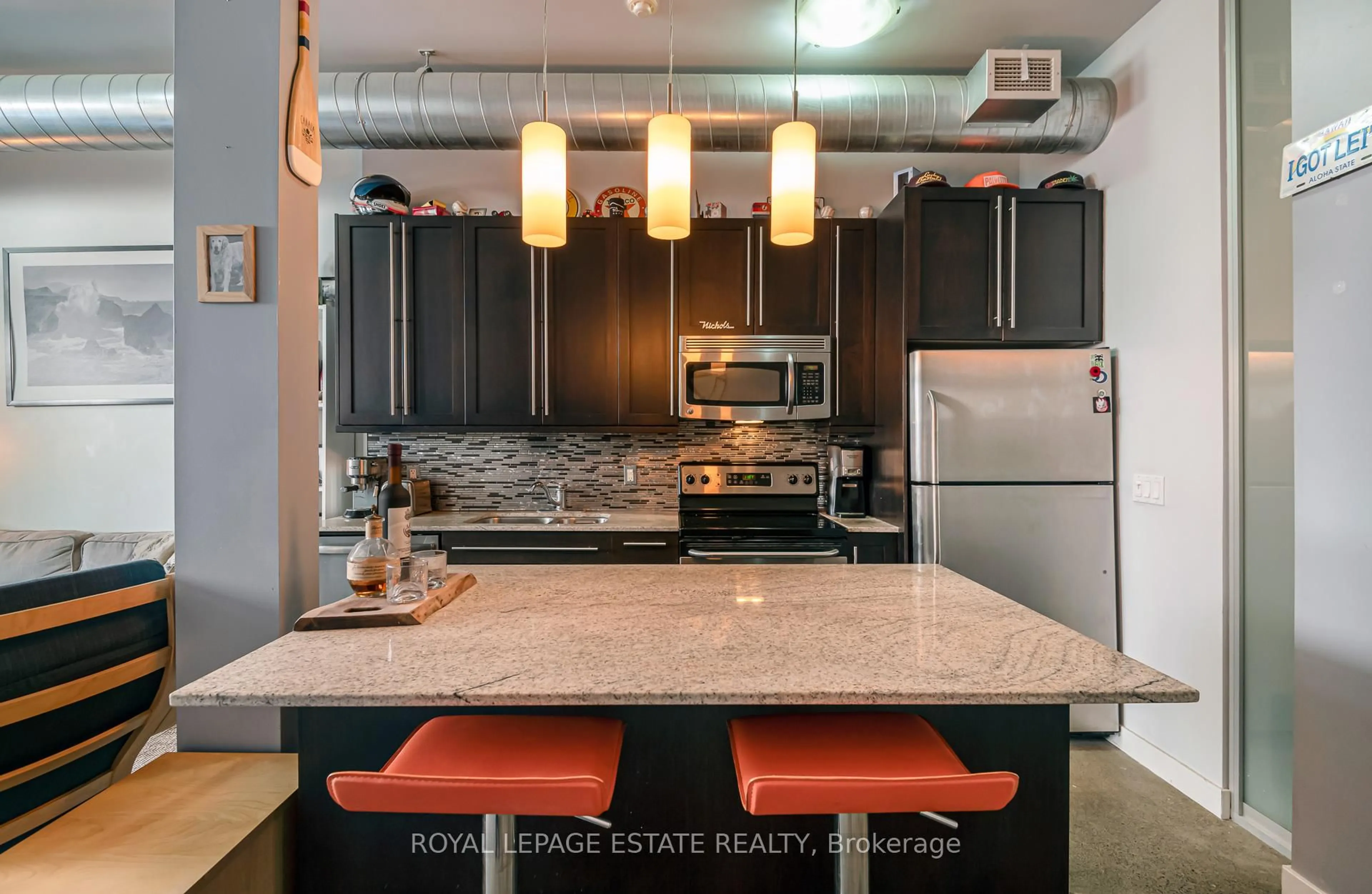 Open concept kitchen, unknown for 952 Kingston Rd #206, Toronto Ontario M4E 1S7