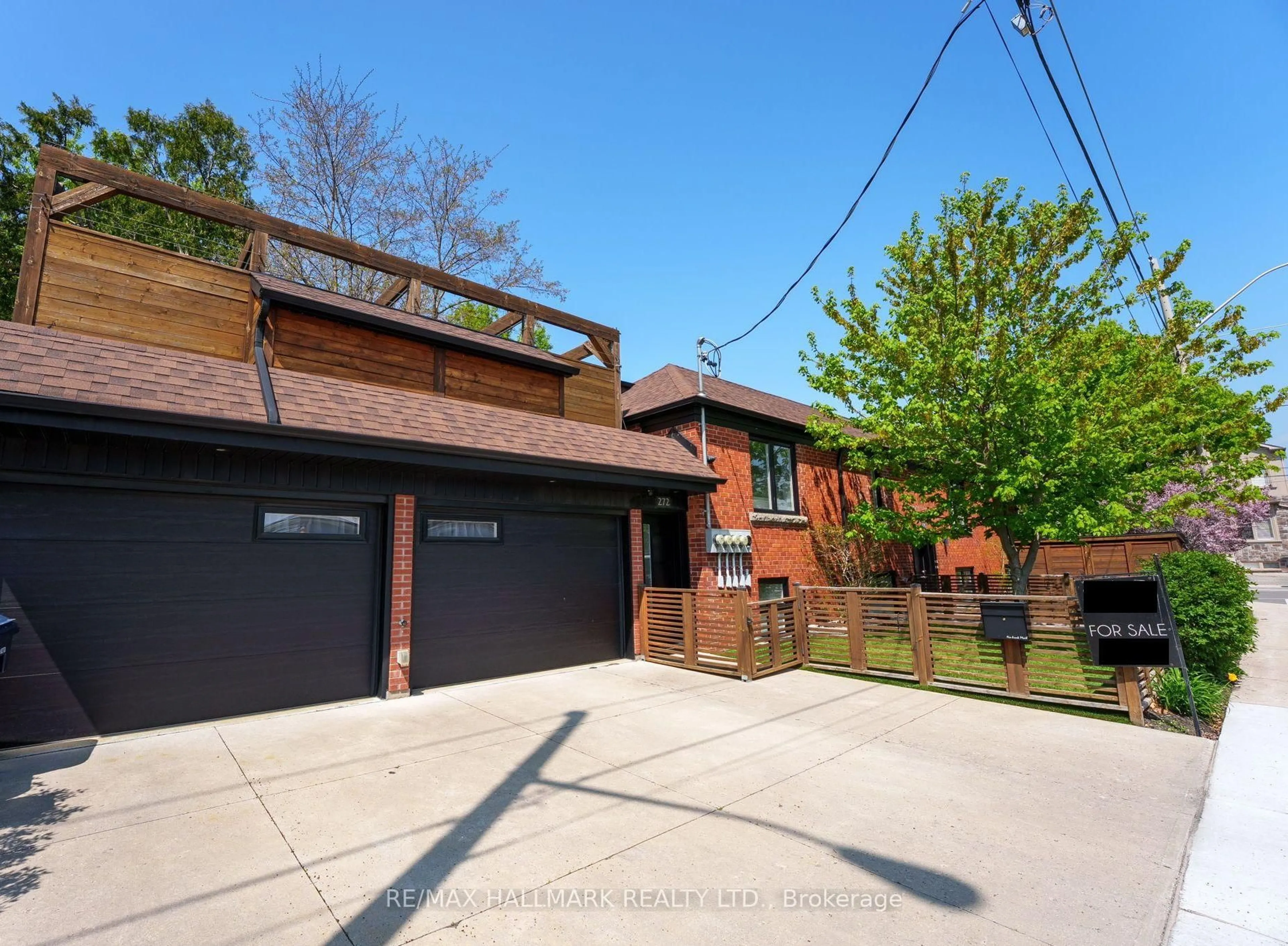 Home with brick exterior material, street for 272&276 King Edward Ave, Toronto Ontario M4C 0A8