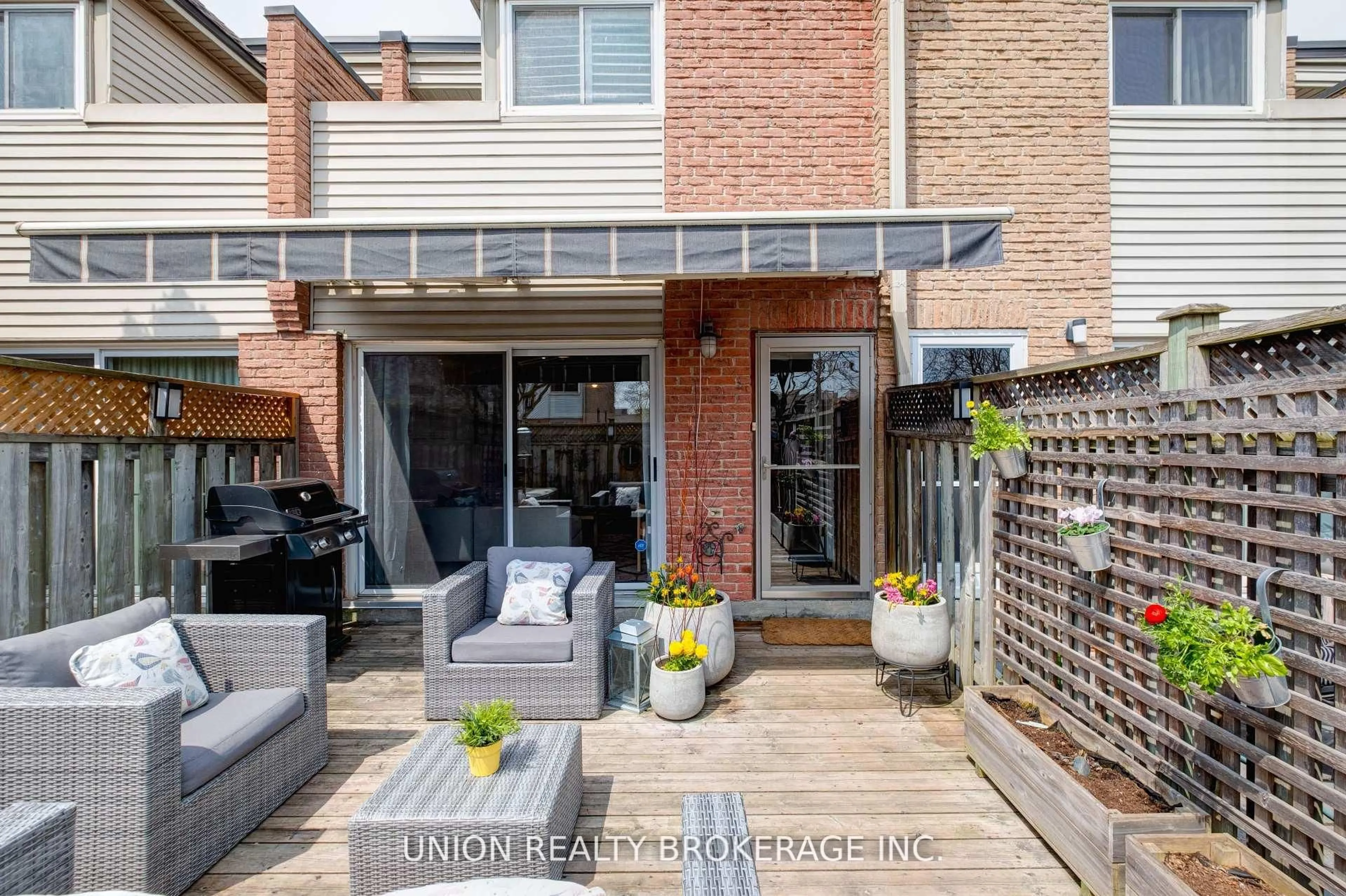 Home with brick exterior material, street for 50 Battenberg Ave #4, Toronto Ontario M4L 1J8