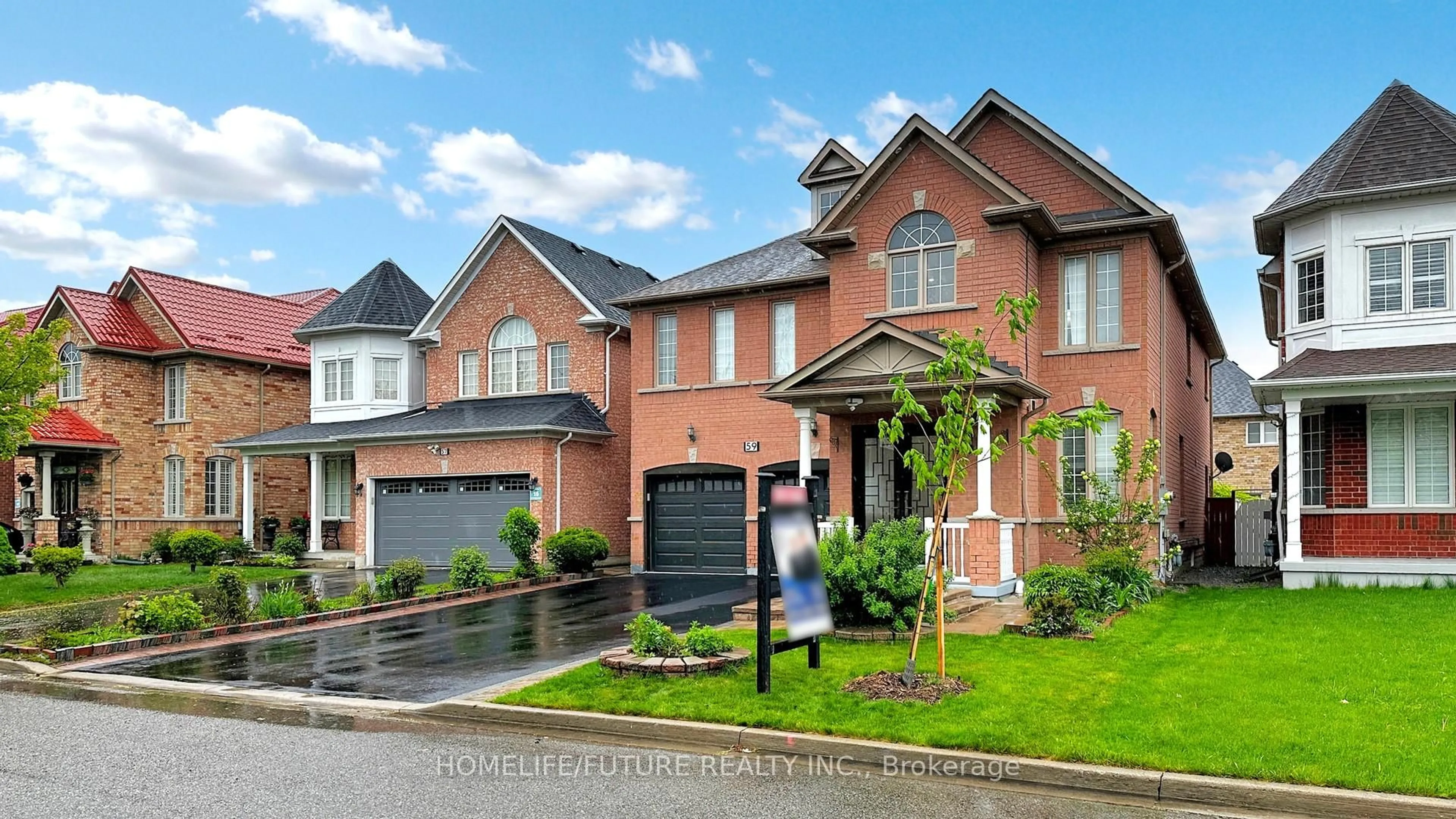 Home with brick exterior material, street for 59 Pogonia St, Toronto Ontario M1X 1Z6
