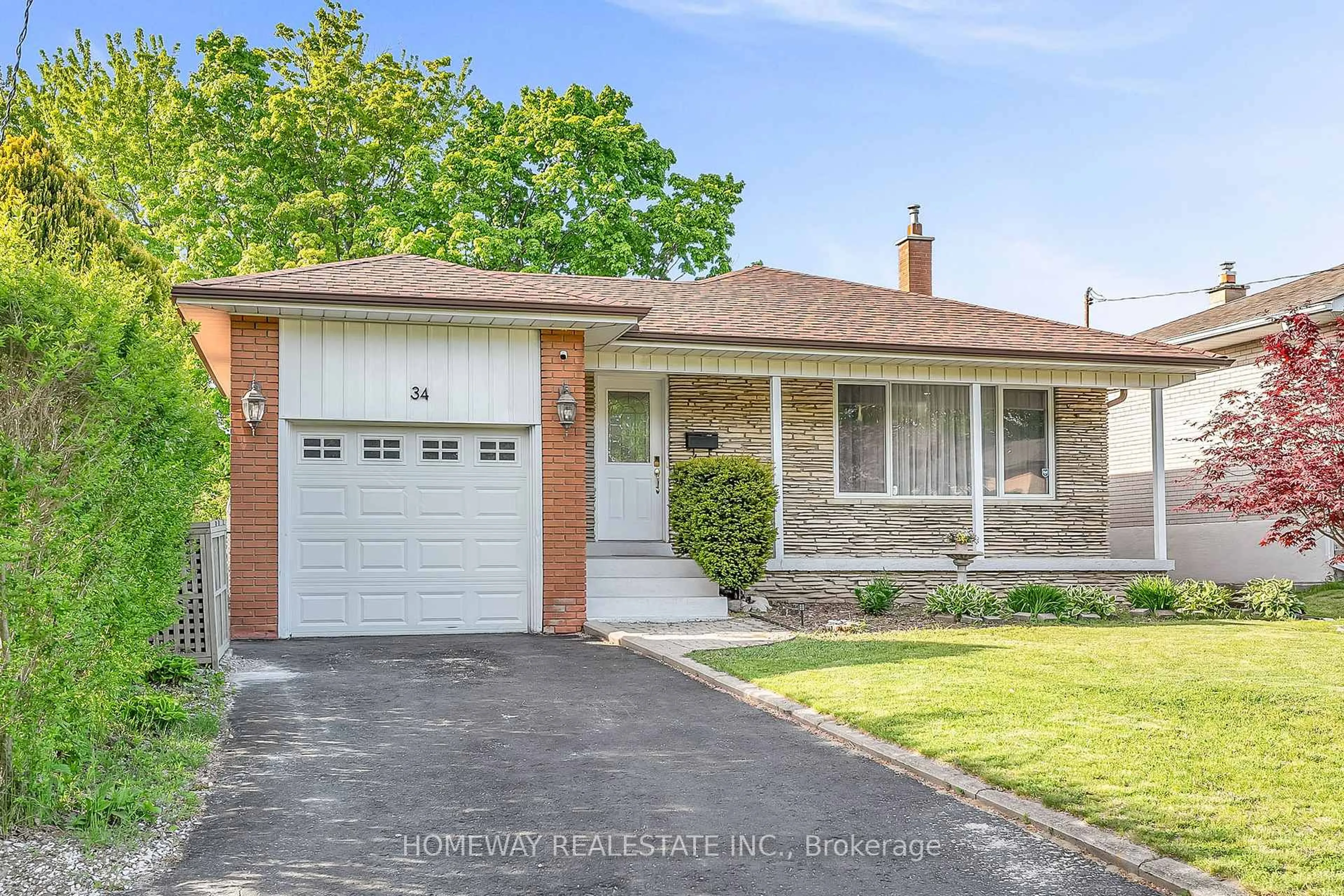 Home with brick exterior material, street for 34 Alpaca Dr, Toronto Ontario M1J 2Z7