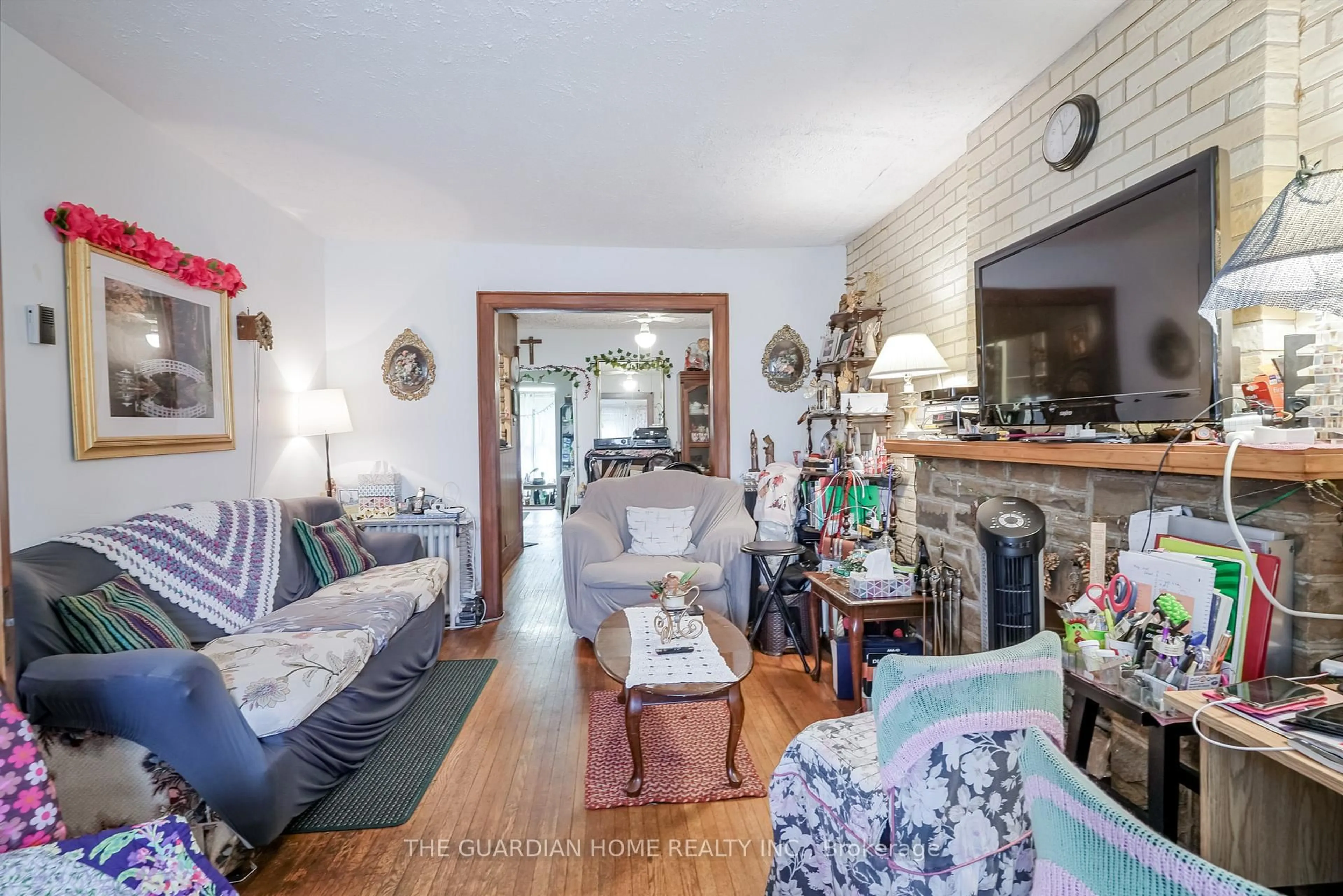 Living room with furniture, unknown for 466 Donlands Ave, Toronto Ontario M4J 3S5