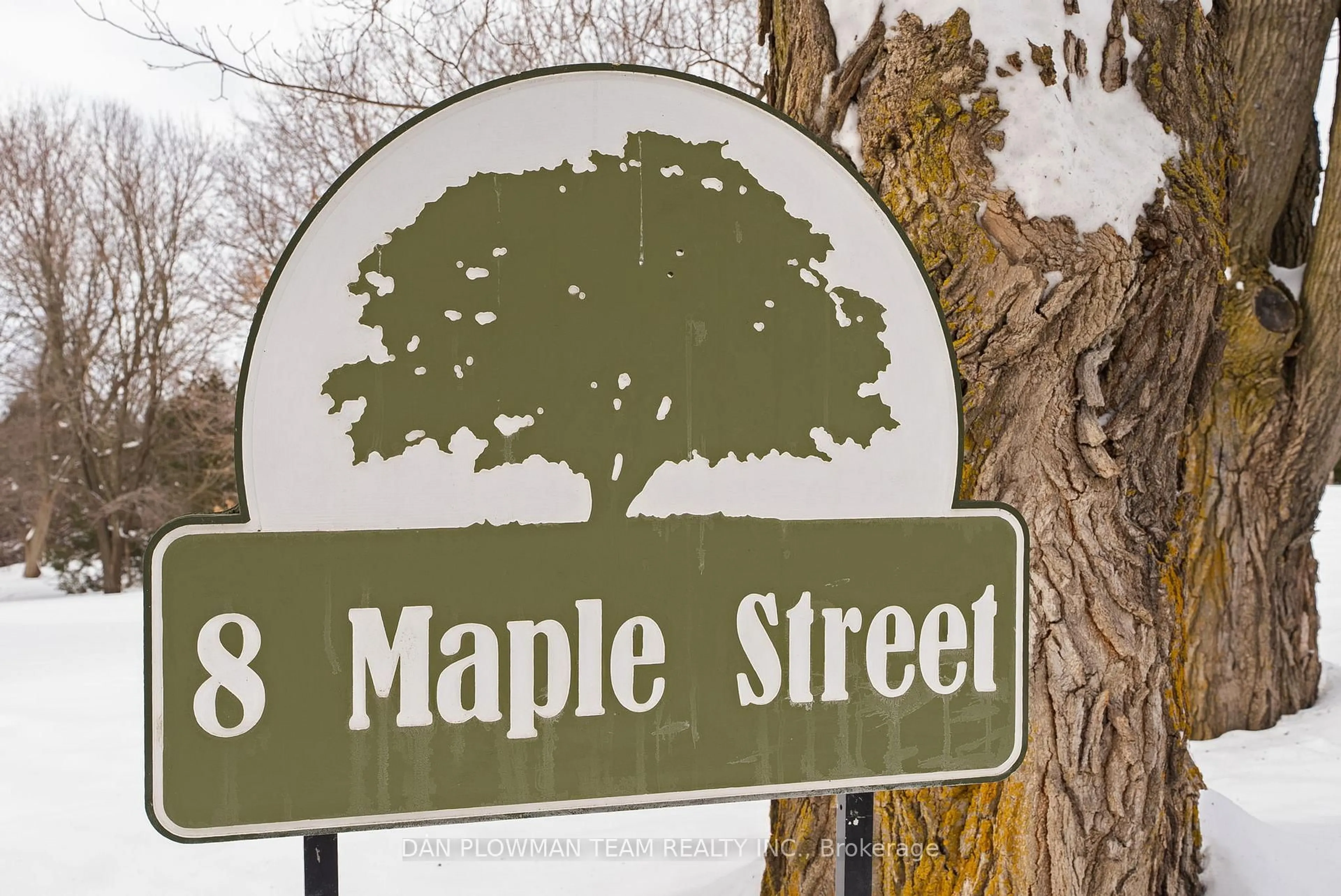 Picture of a map for 8 Maple St, Clarington Ontario L1C 6N3