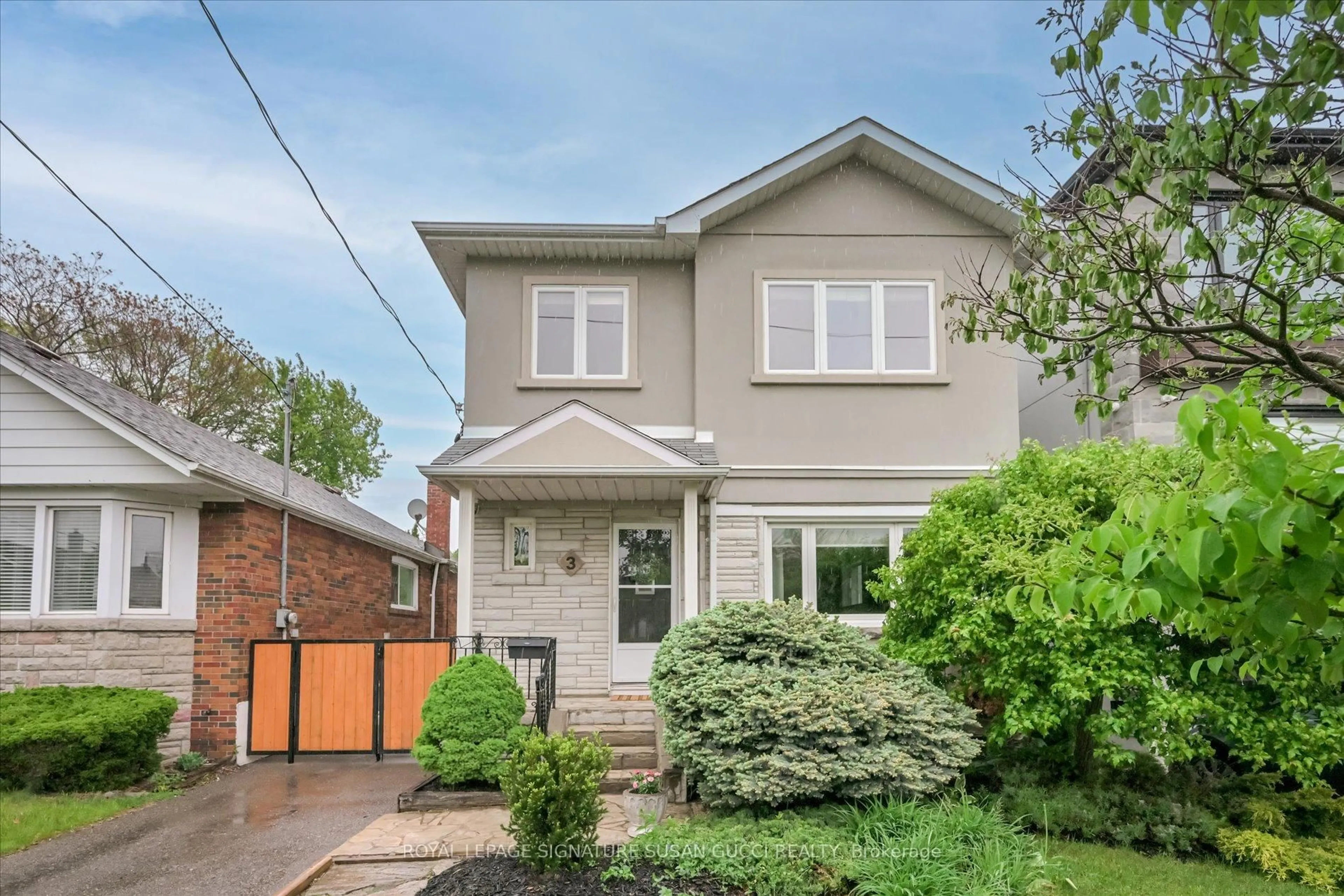 Home with brick exterior material, street for 3 Athlone Rd, Toronto Ontario M4J 4H1