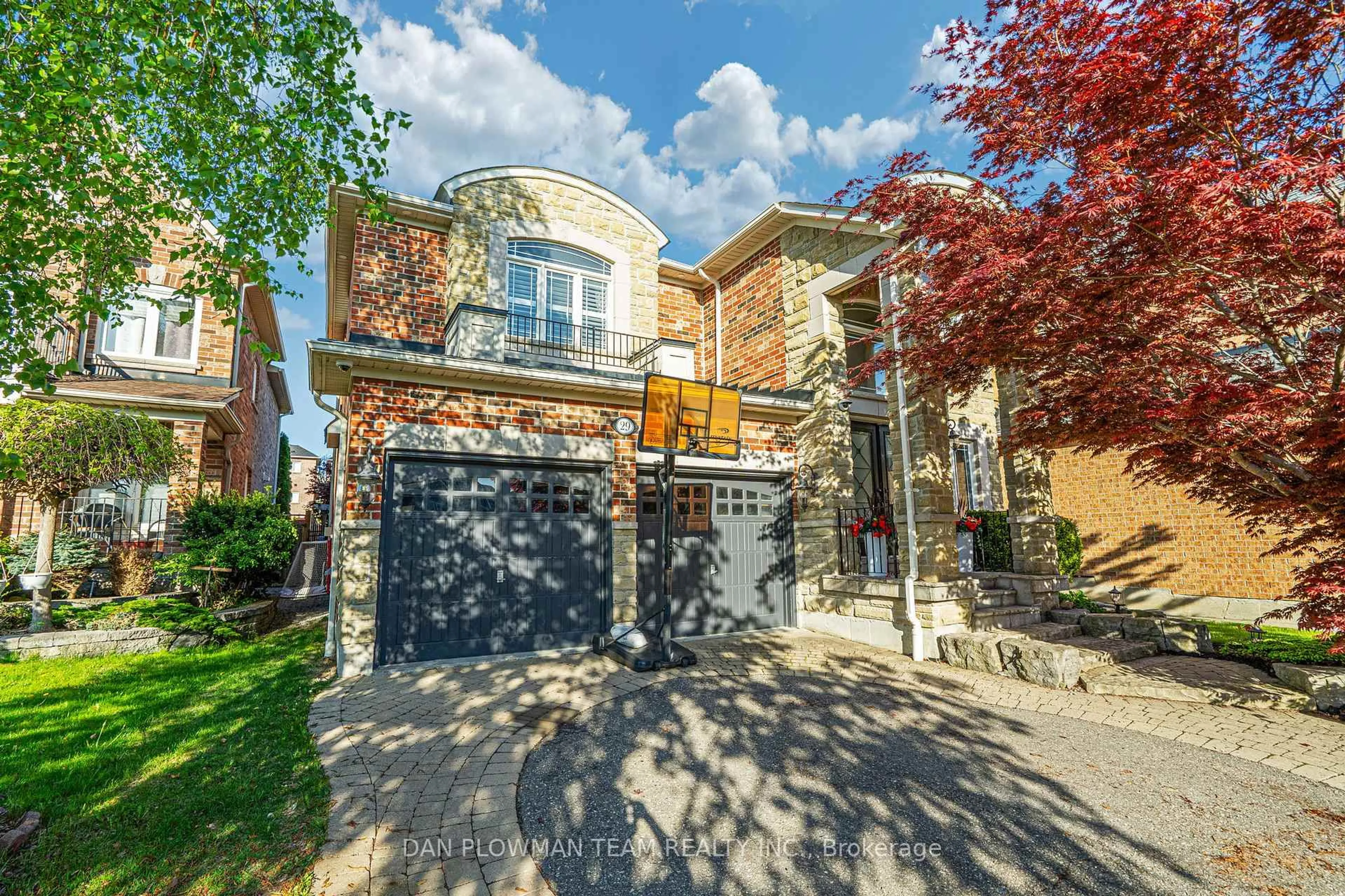Home with brick exterior material, street for 29 Rushworth Dr, Ajax Ontario L1Z 1S2