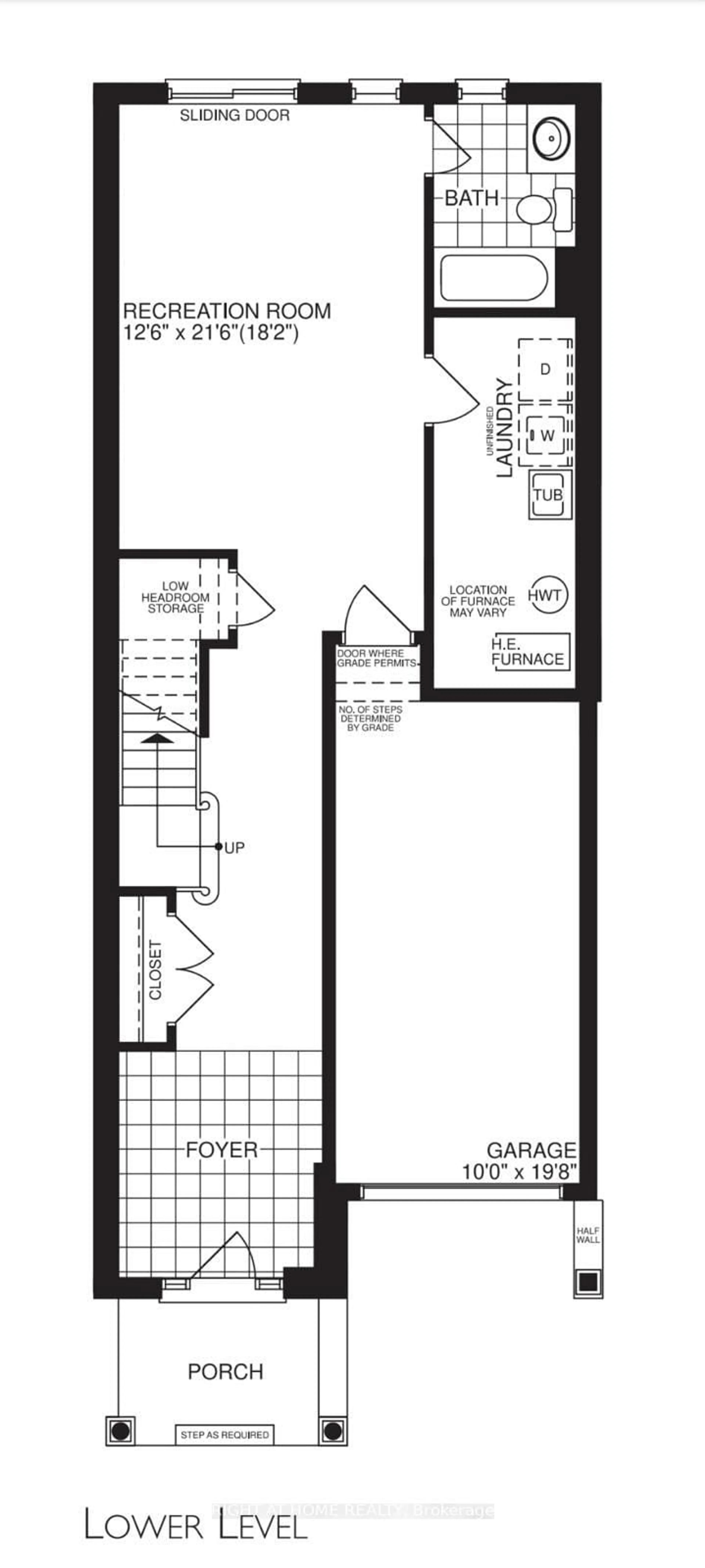 Floor plan for 1575 Bruny Ave, Pickering Ontario L1X 0C5