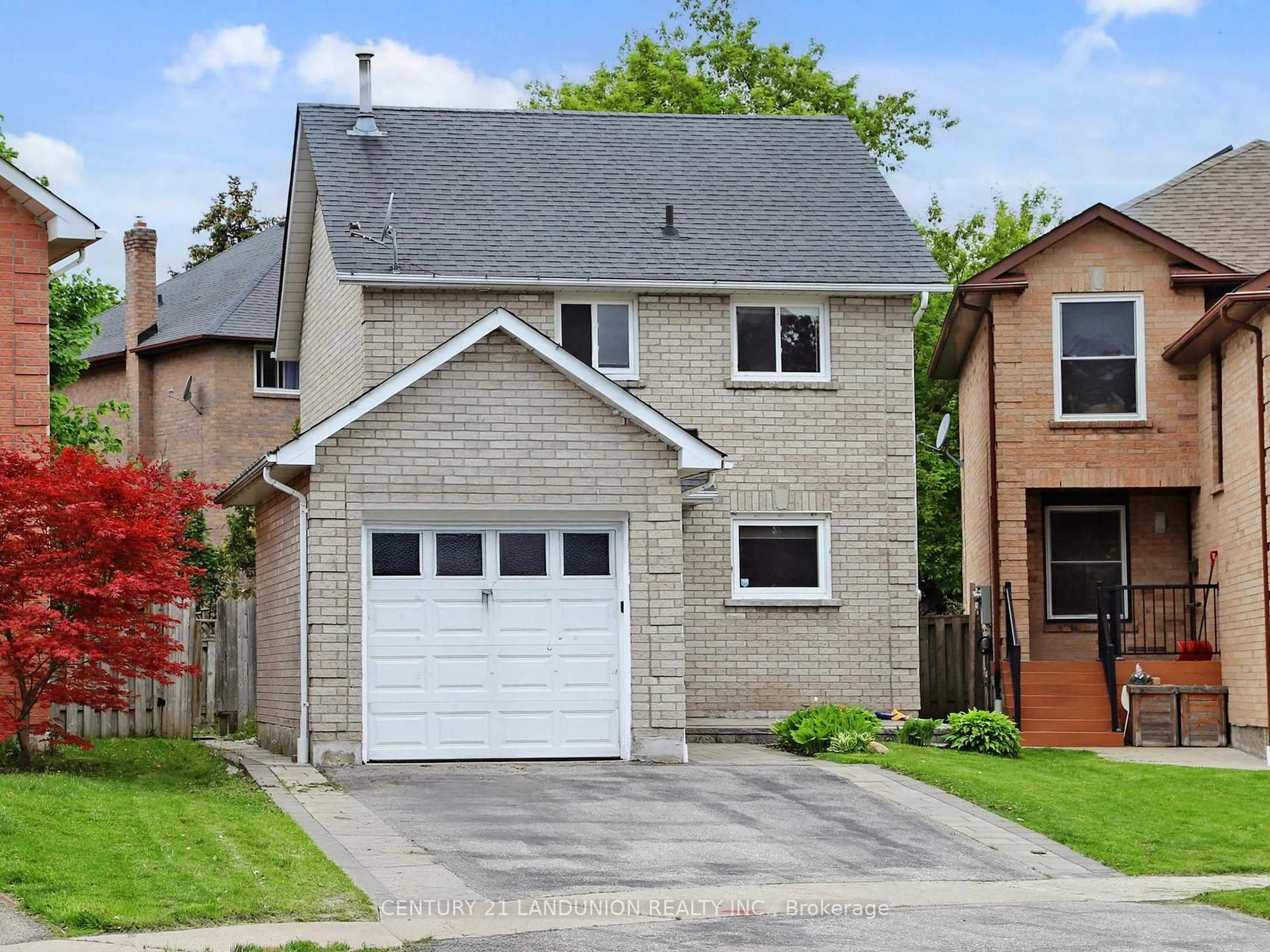 Home with brick exterior material, street for 46 Deverill Cres, Ajax Ontario L1T 1S7