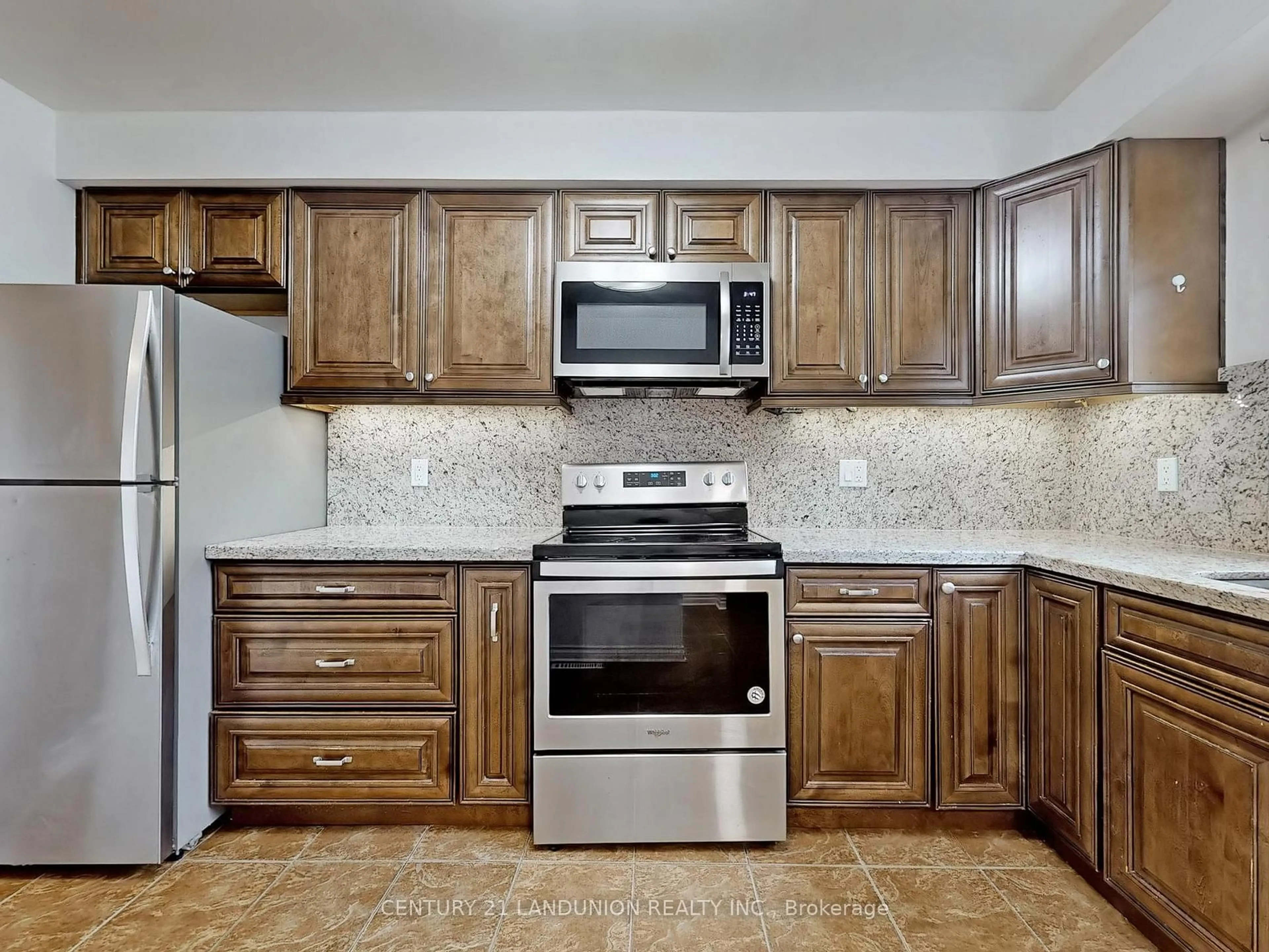 Standard kitchen, ceramic/tile floor for 46 Deverill Cres, Ajax Ontario L1T 1S7
