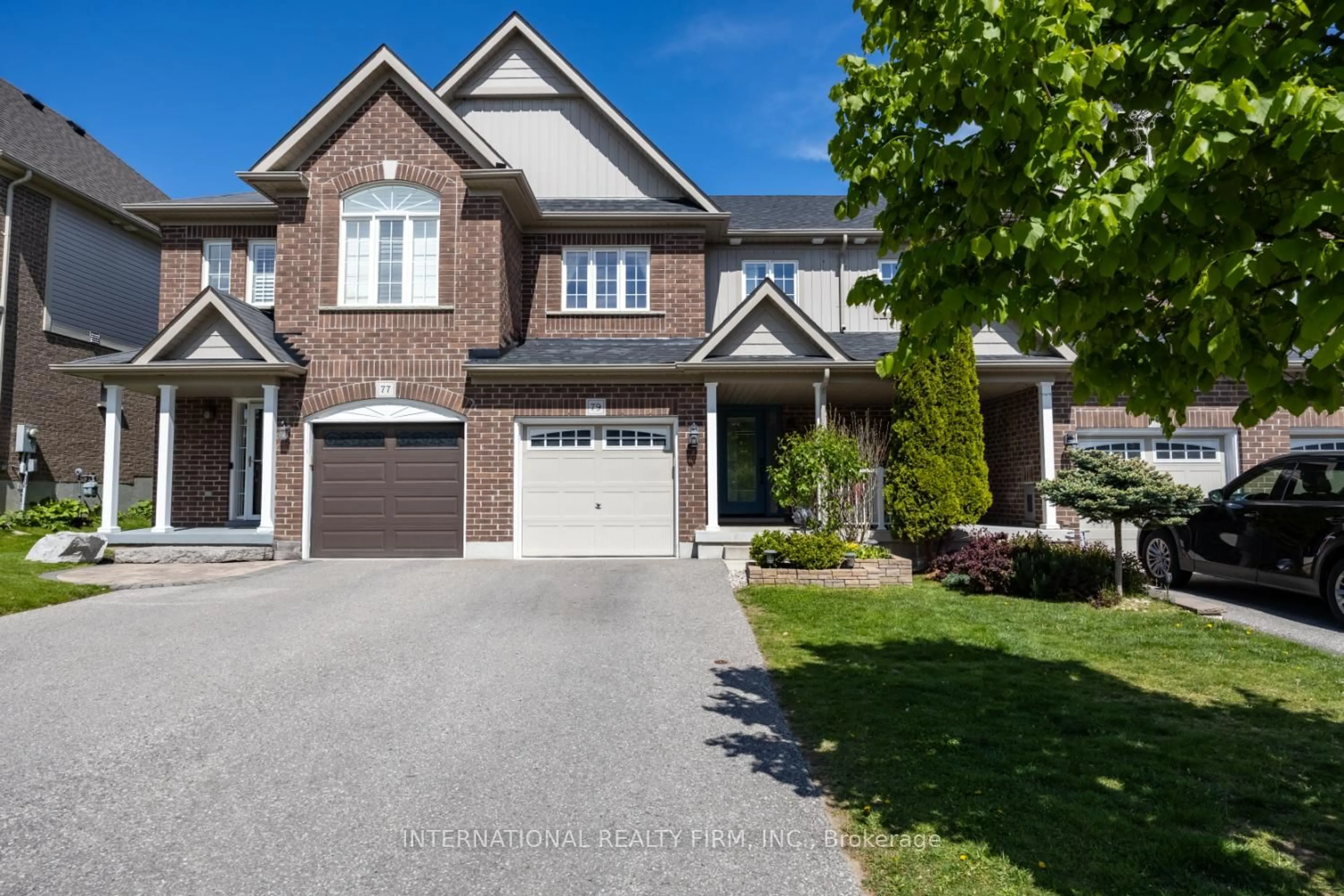 Home with brick exterior material, street for 79 Westover Dr, Clarington Ontario L1C 0M7