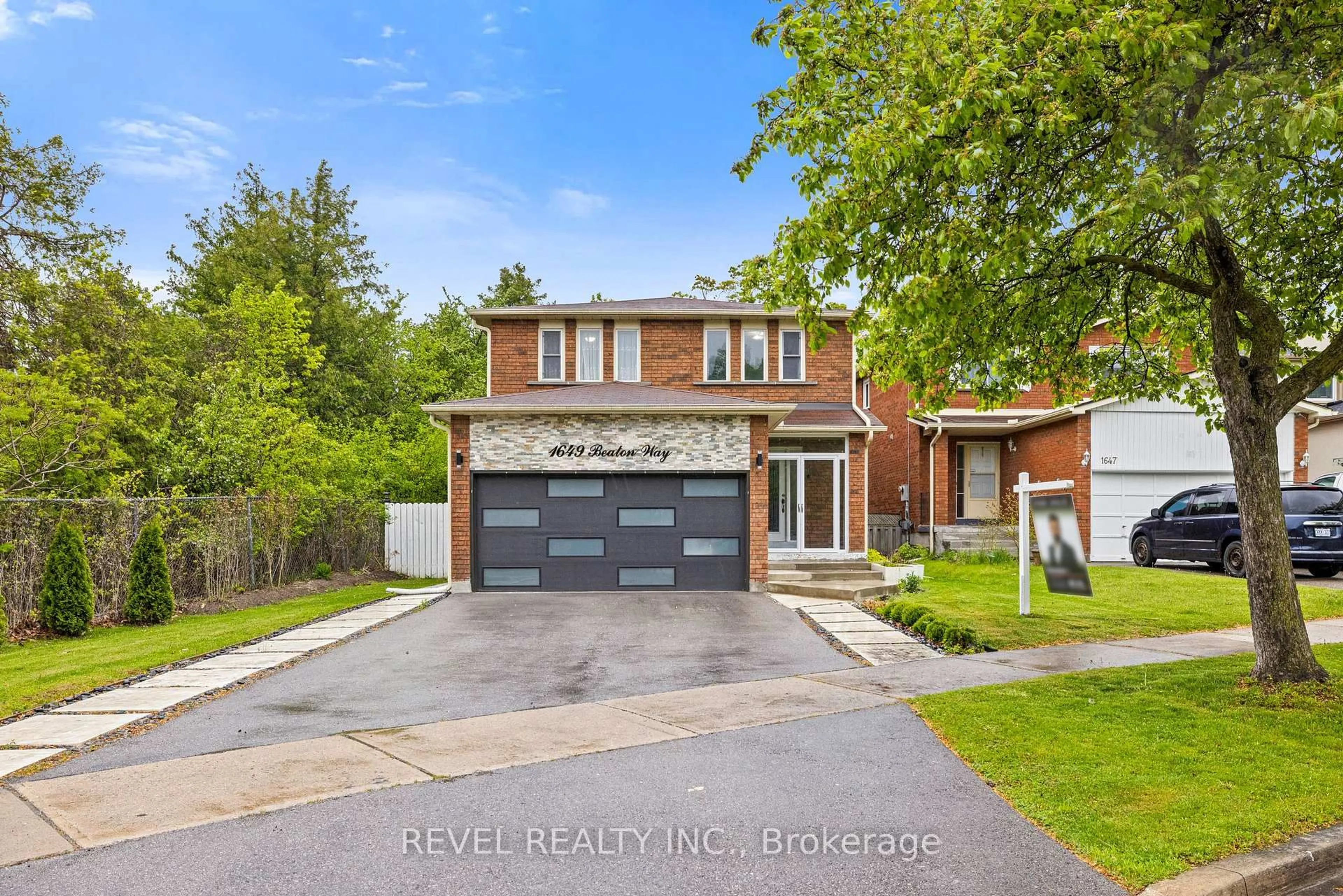 Home with brick exterior material, street for 1649 Beaton Way, Pickering Ontario L1X 1X7