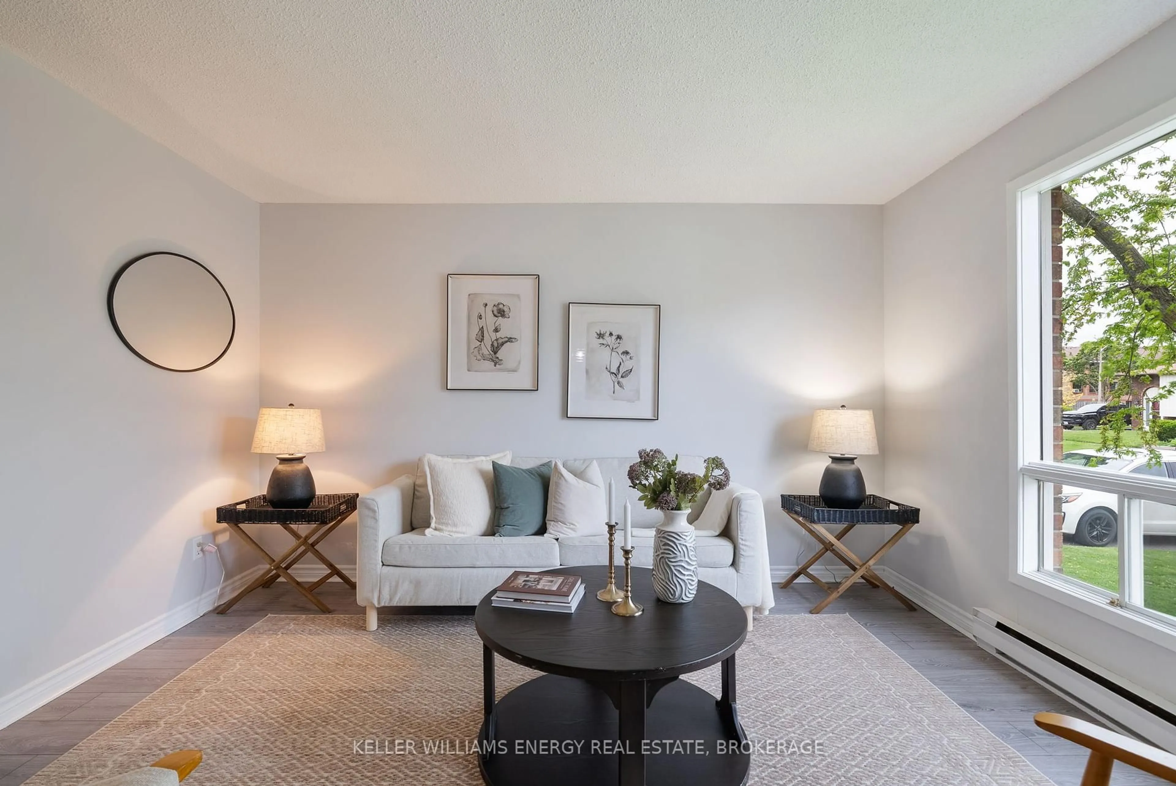 Living room with furniture, unknown for 736 Cricklewood Dr, Oshawa Ontario L1K 1R6