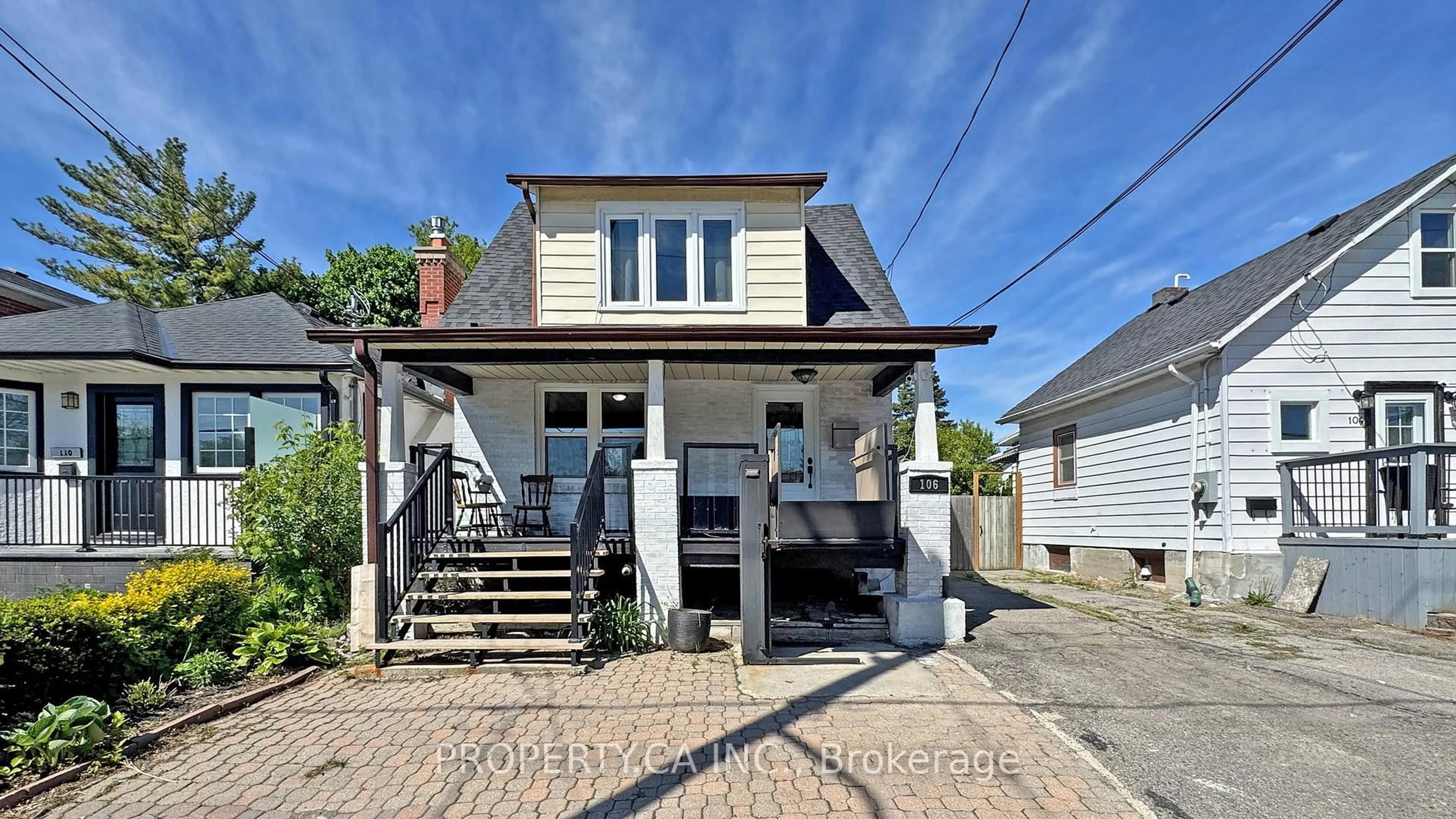 Home with brick exterior material, street for 106 Park Rd, Oshawa Ontario L1J 4G9
