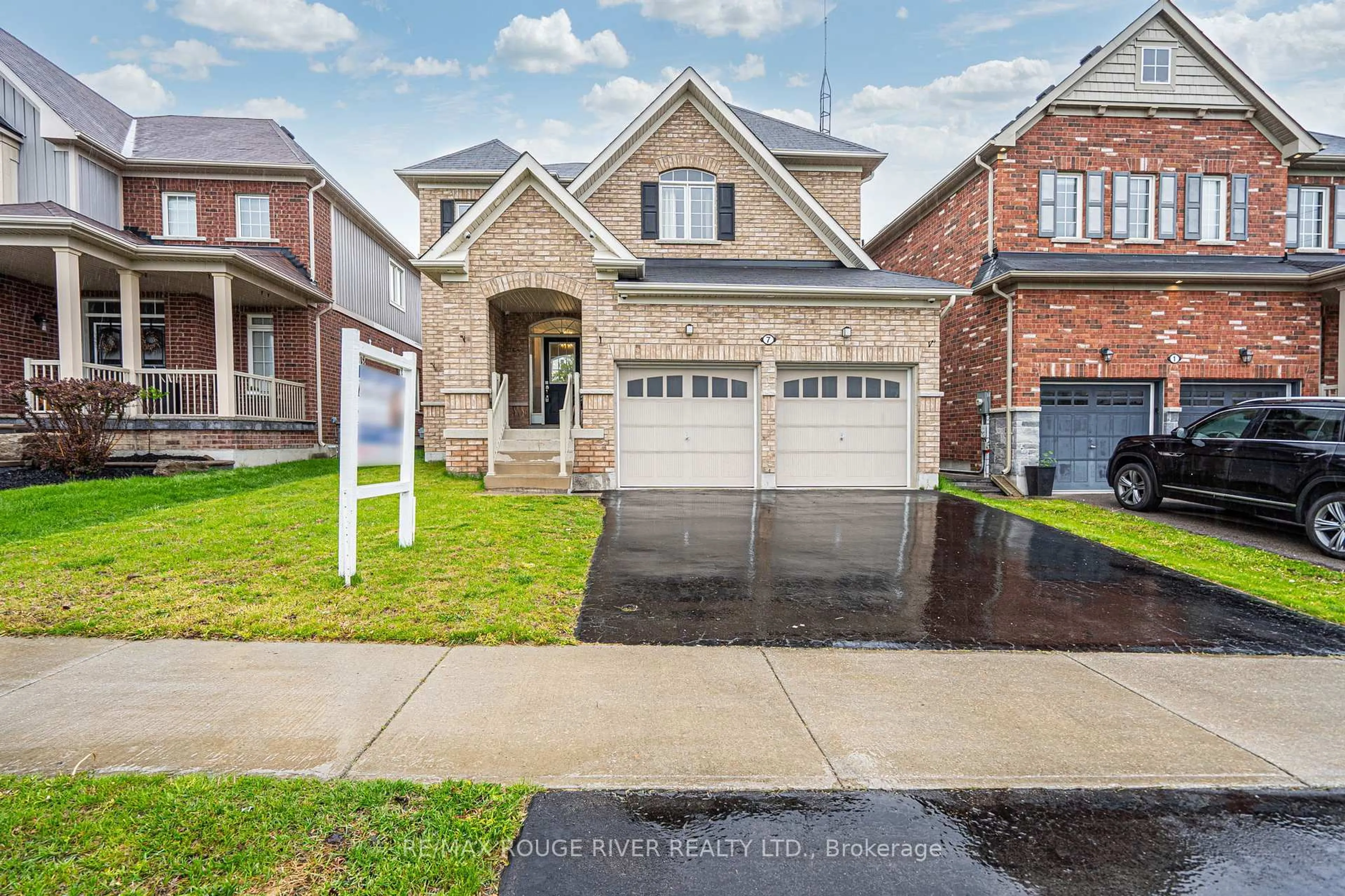 Home with brick exterior material, street for 7 Edwin Carr St, Clarington Ontario L1C 0R8