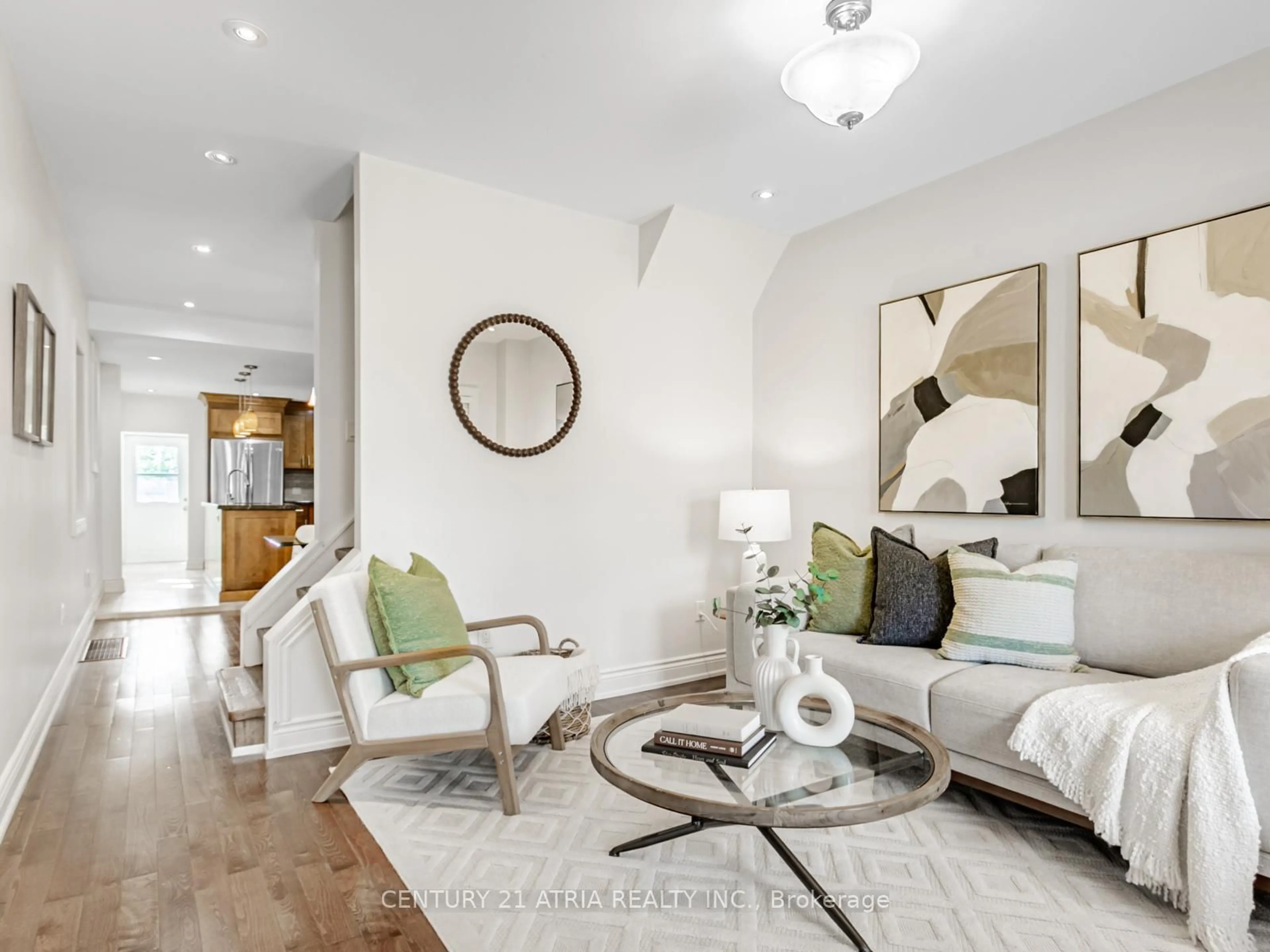 Living room with furniture, unknown for 117 Aldwych Ave, Toronto Ontario M4J 1X7