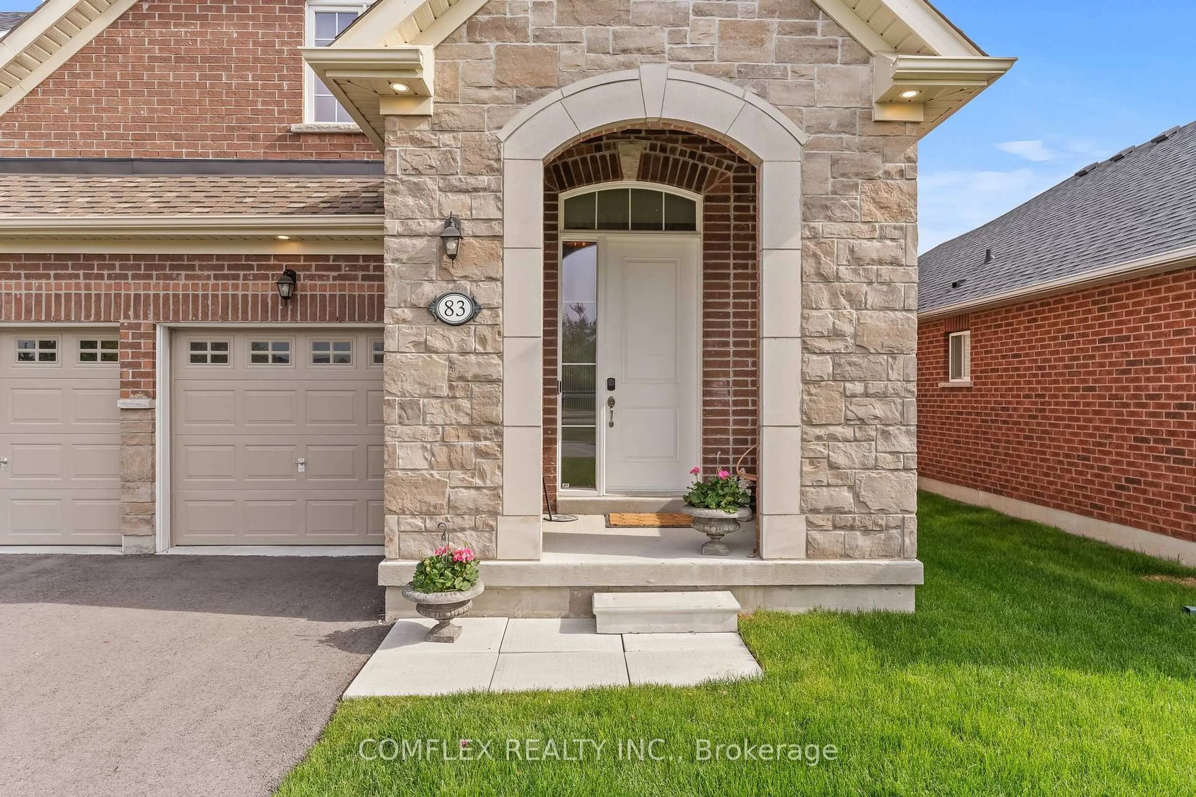 Home with brick exterior material, street for 83 Steinway Dr, Scugog Ontario L9L 1V6