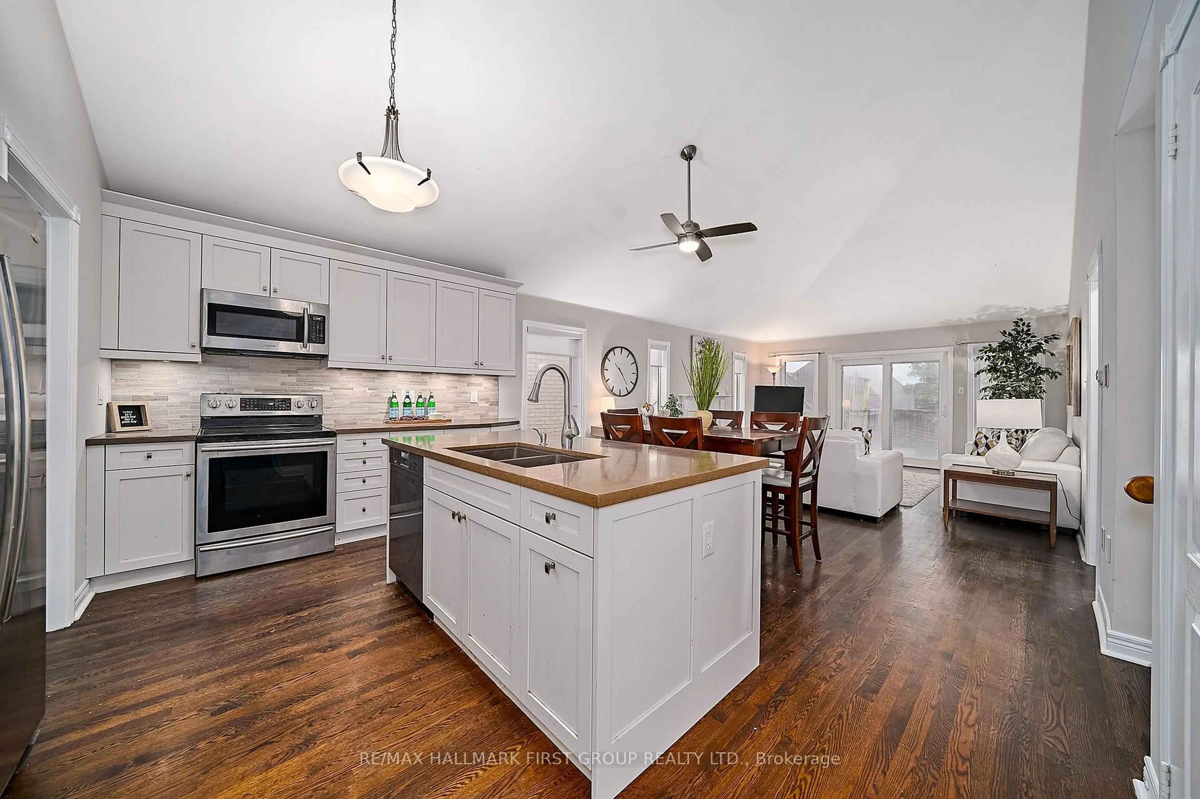 Open concept kitchen, unknown for 41 Downey Dr, Whitby Ontario L1M 1J2