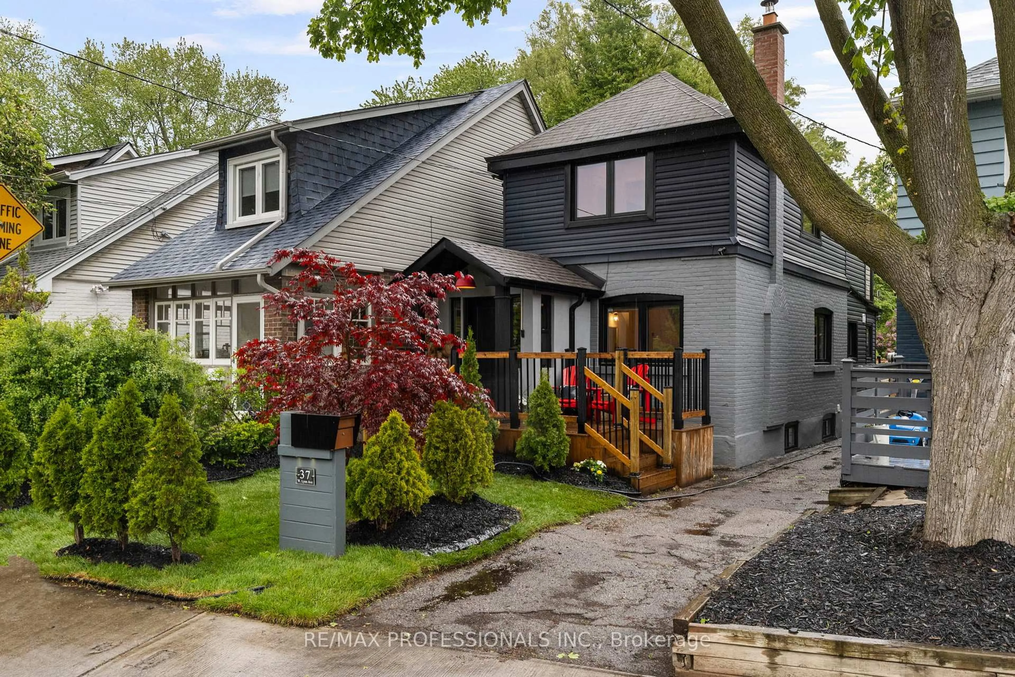 Home with brick exterior material, street for 37 West Lynn Ave, Toronto Ontario M4C 3V9