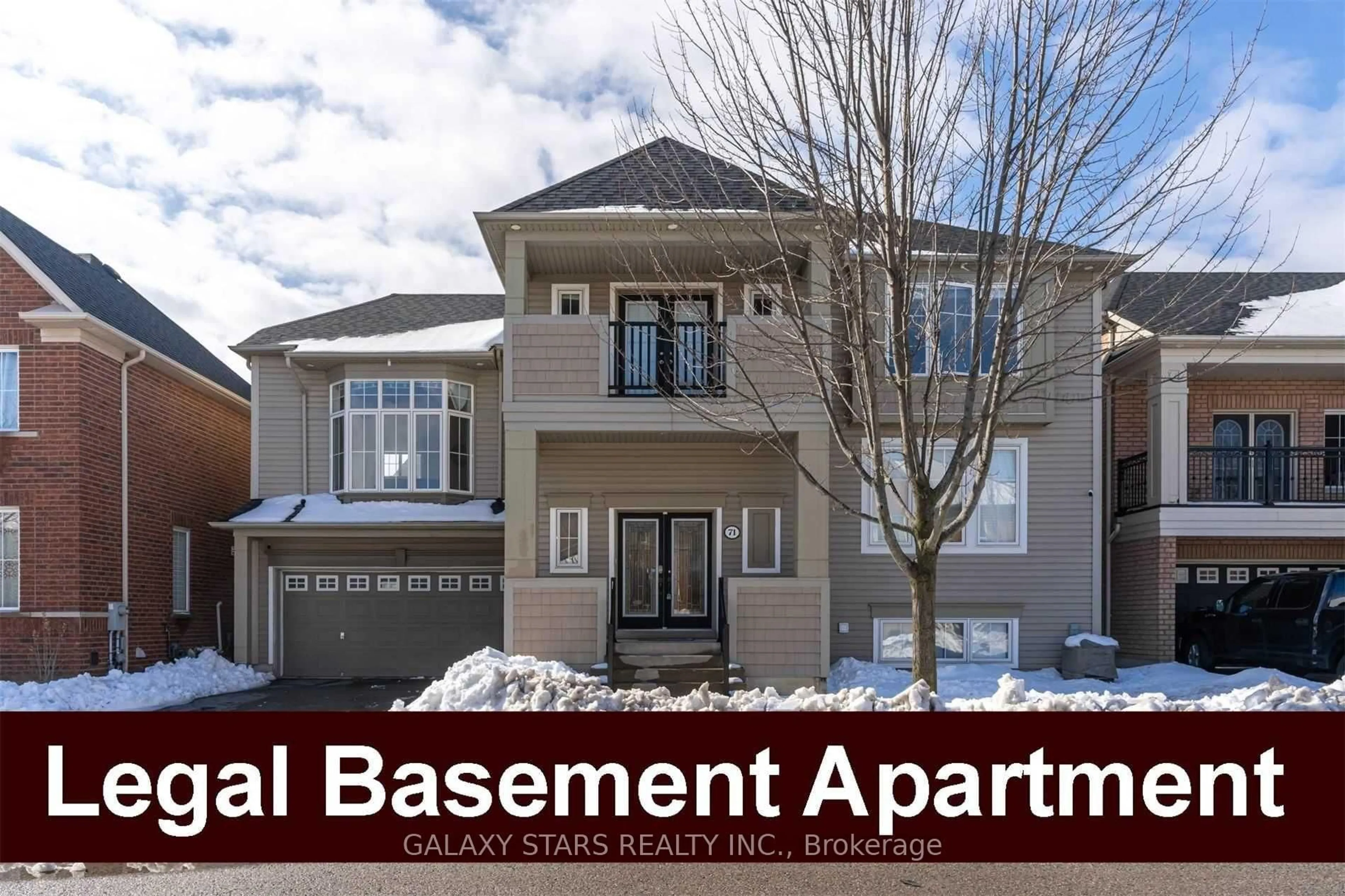 Home with brick exterior material, street for 71 Seward Cres, Ajax Ontario L1Z 2B9
