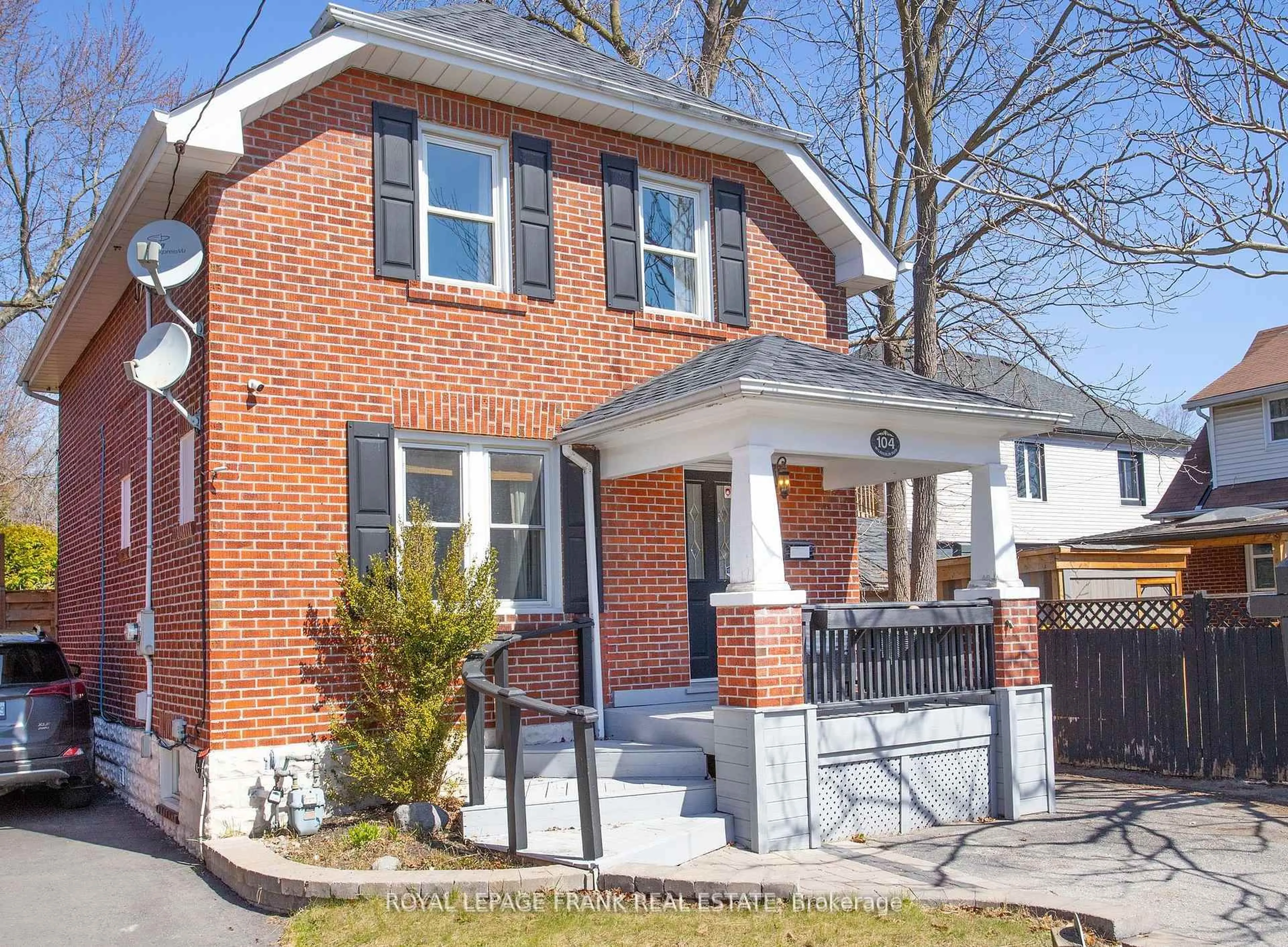 Home with brick exterior material, street for 104 McLaughlin Blvd, Oshawa Ontario L1G 2P3