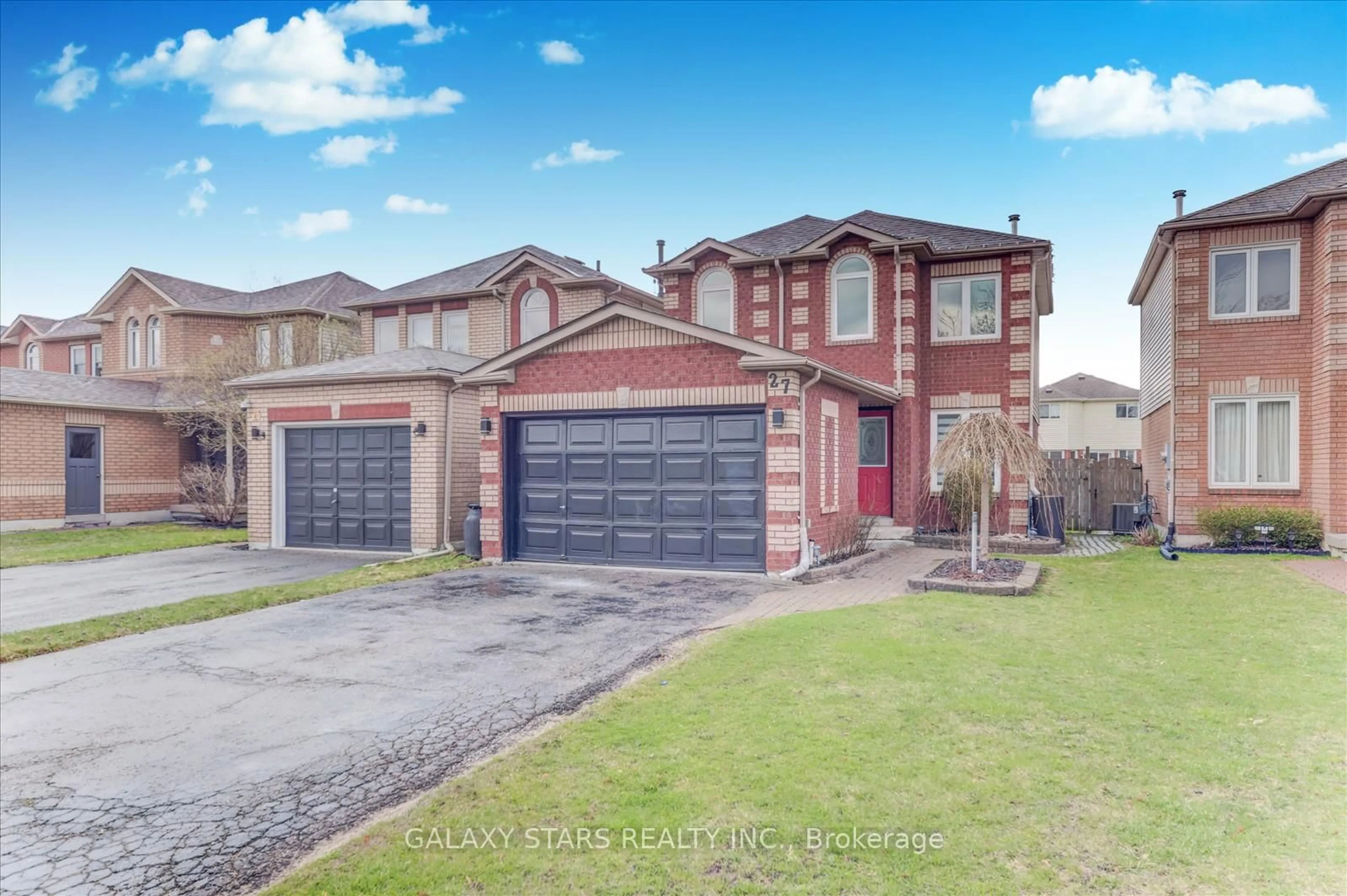 Home with brick exterior material, street for 27 John Walter Cres, Clarington Ontario L1E 2W6