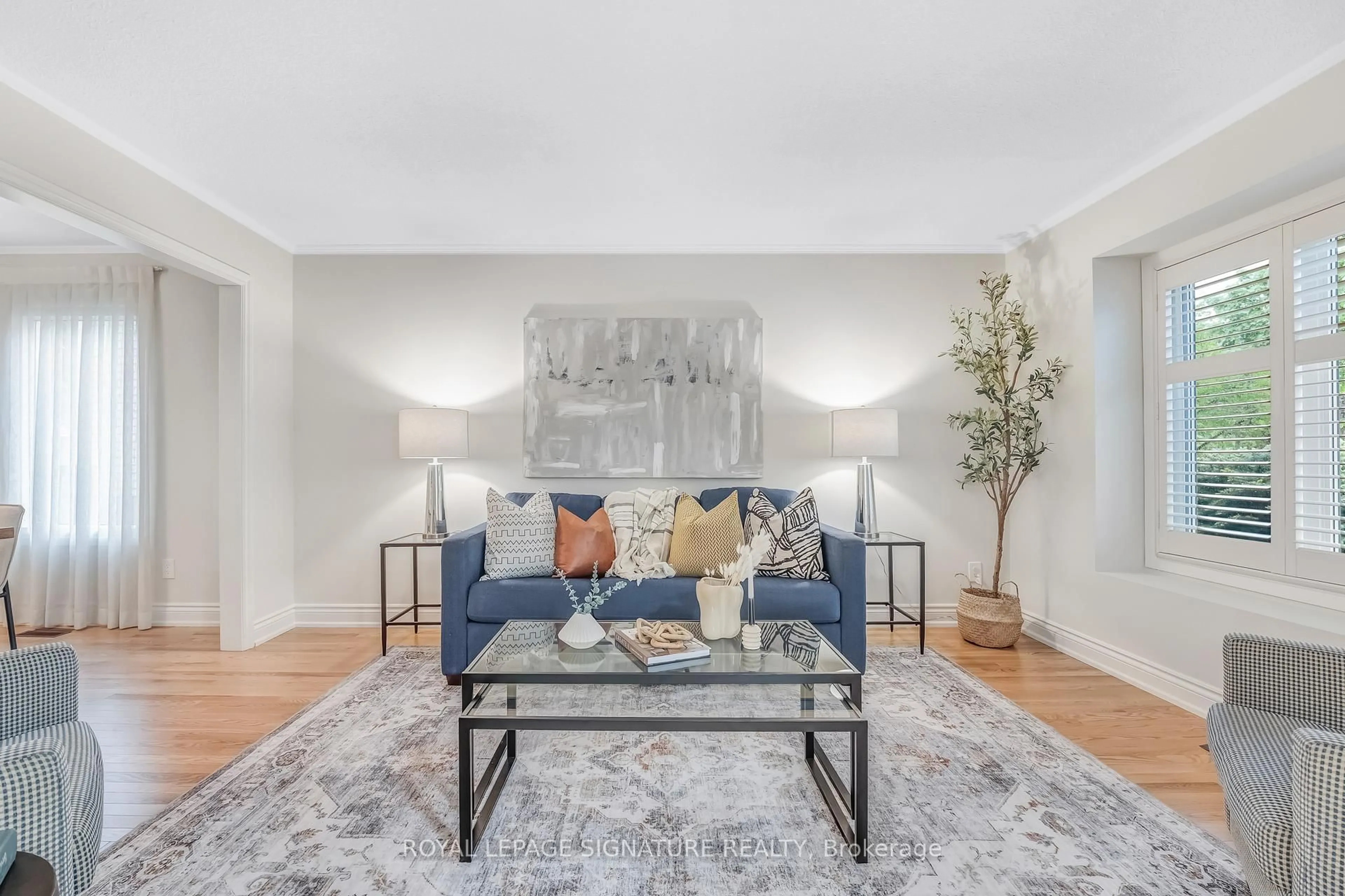 Living room with furniture, unknown for 219 Goldhawk Tr, Toronto Ontario M1V 1X4
