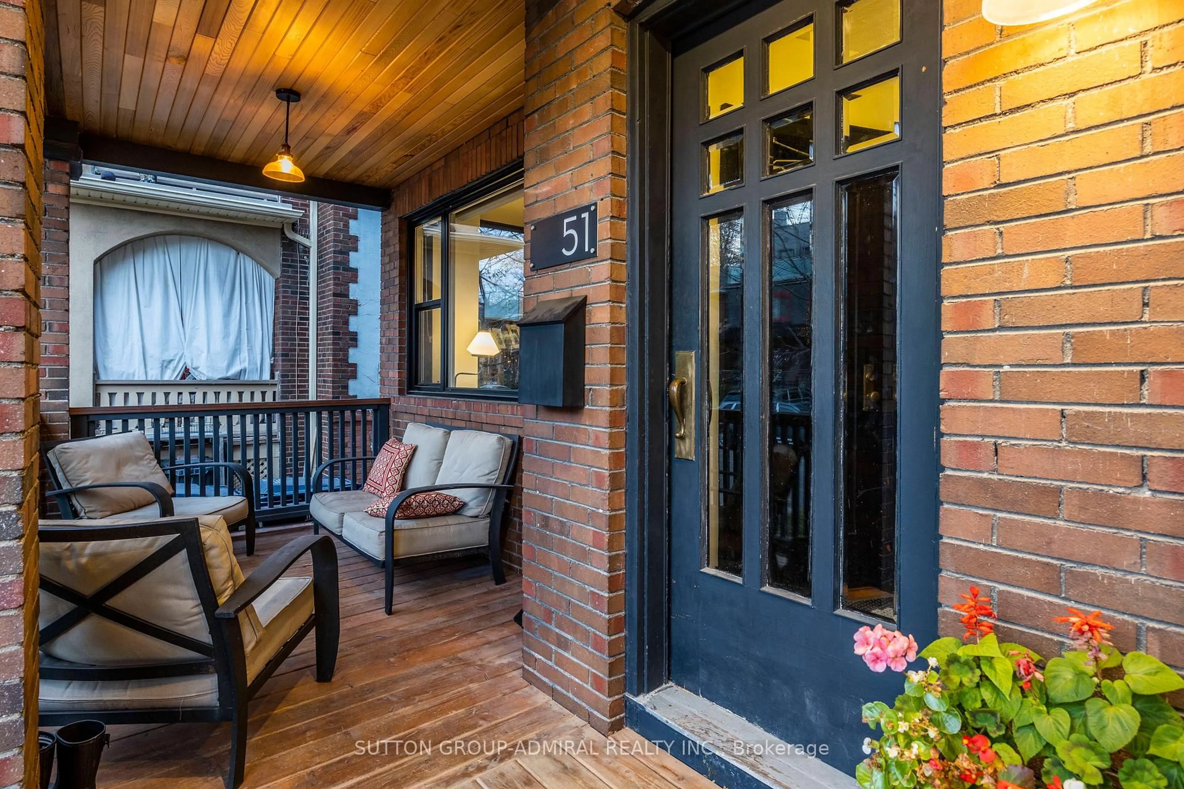 Patio, street for 49 & 51 Wineva Ave, Toronto Ontario M4E 2T1