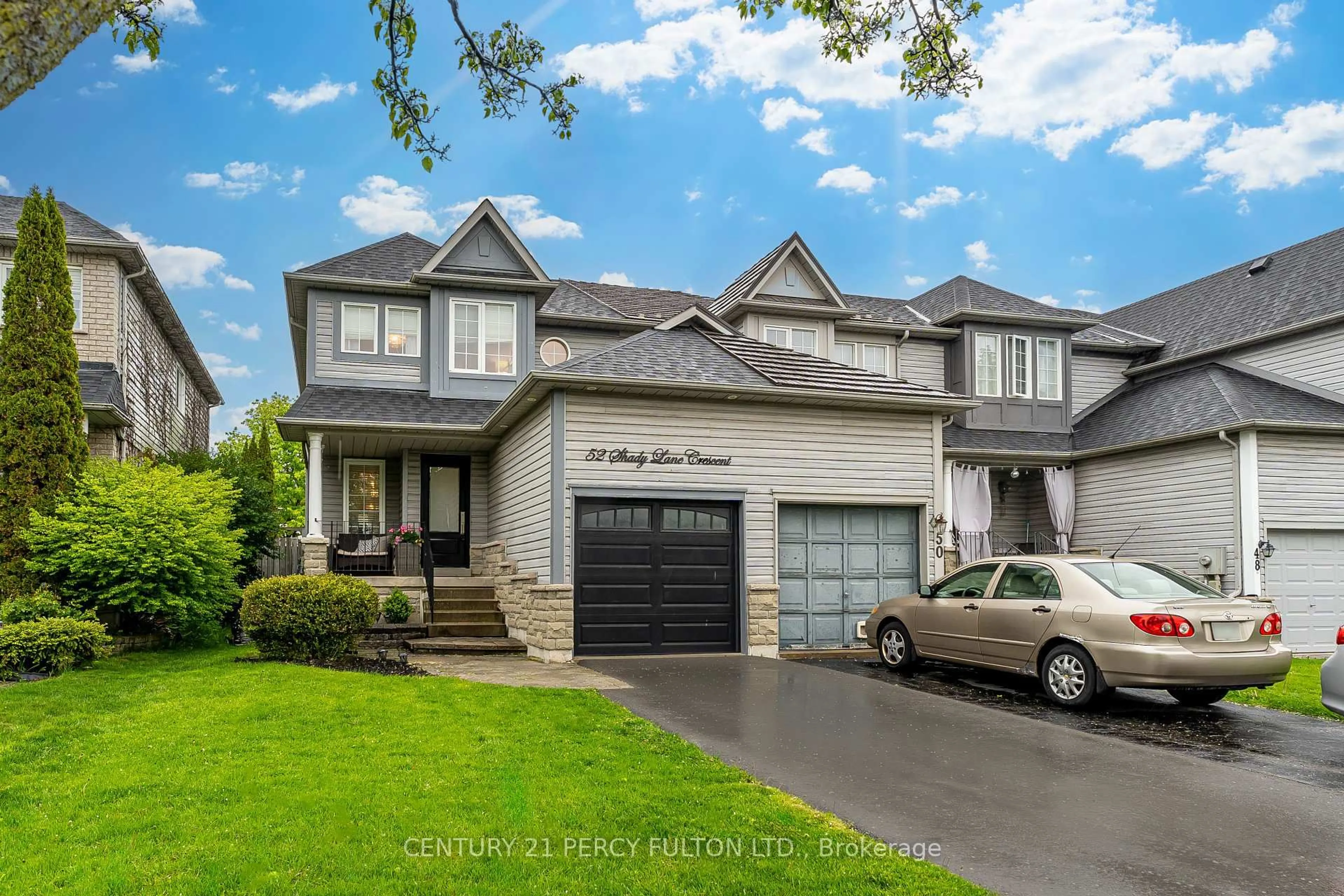 Home with brick exterior material, street for 52 Shady Lane Cres, Clarington Ontario L1C 5B2