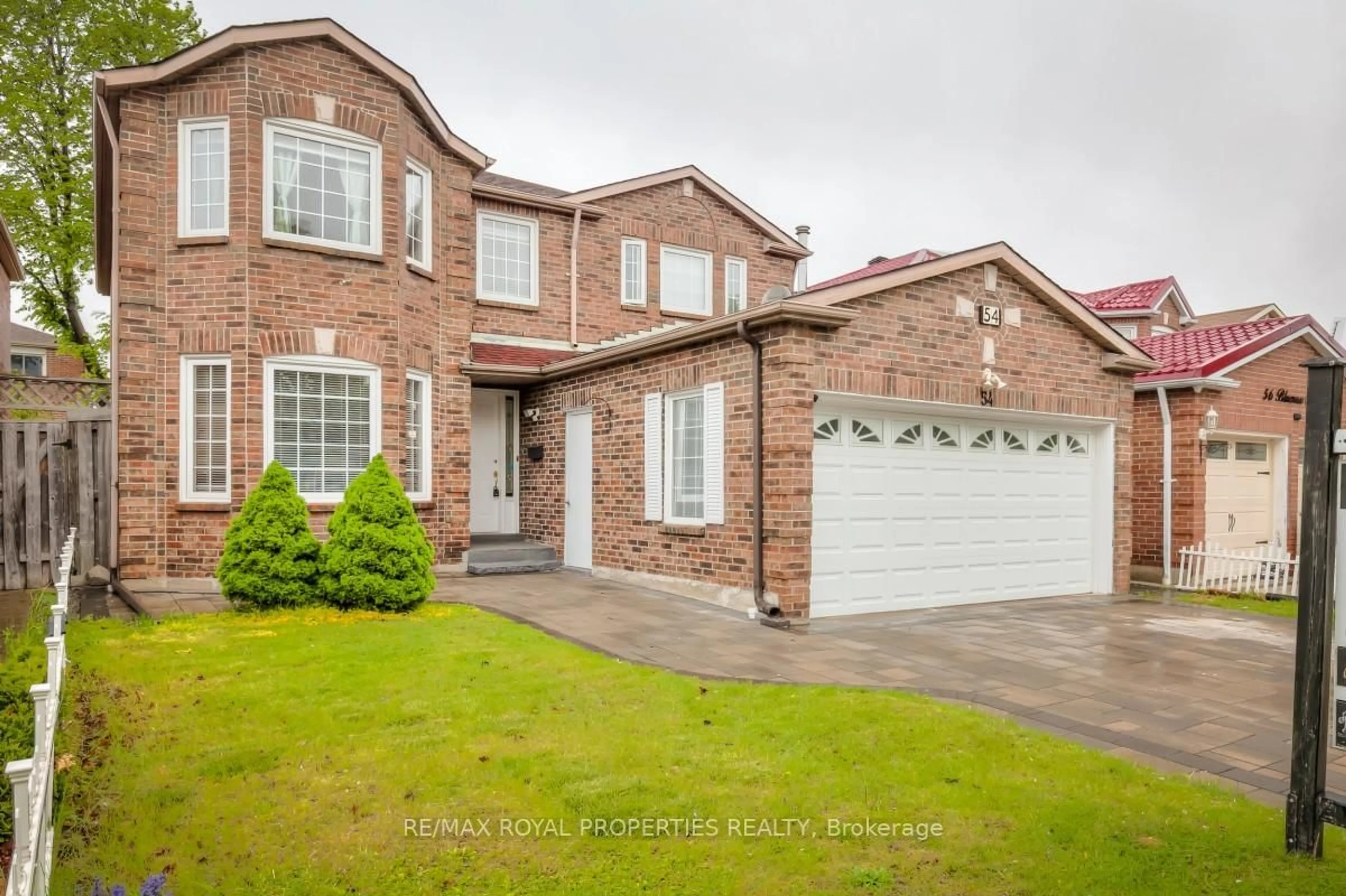 Home with brick exterior material, street for 54 Bluenose Cres, Toronto Ontario M1C 4R9