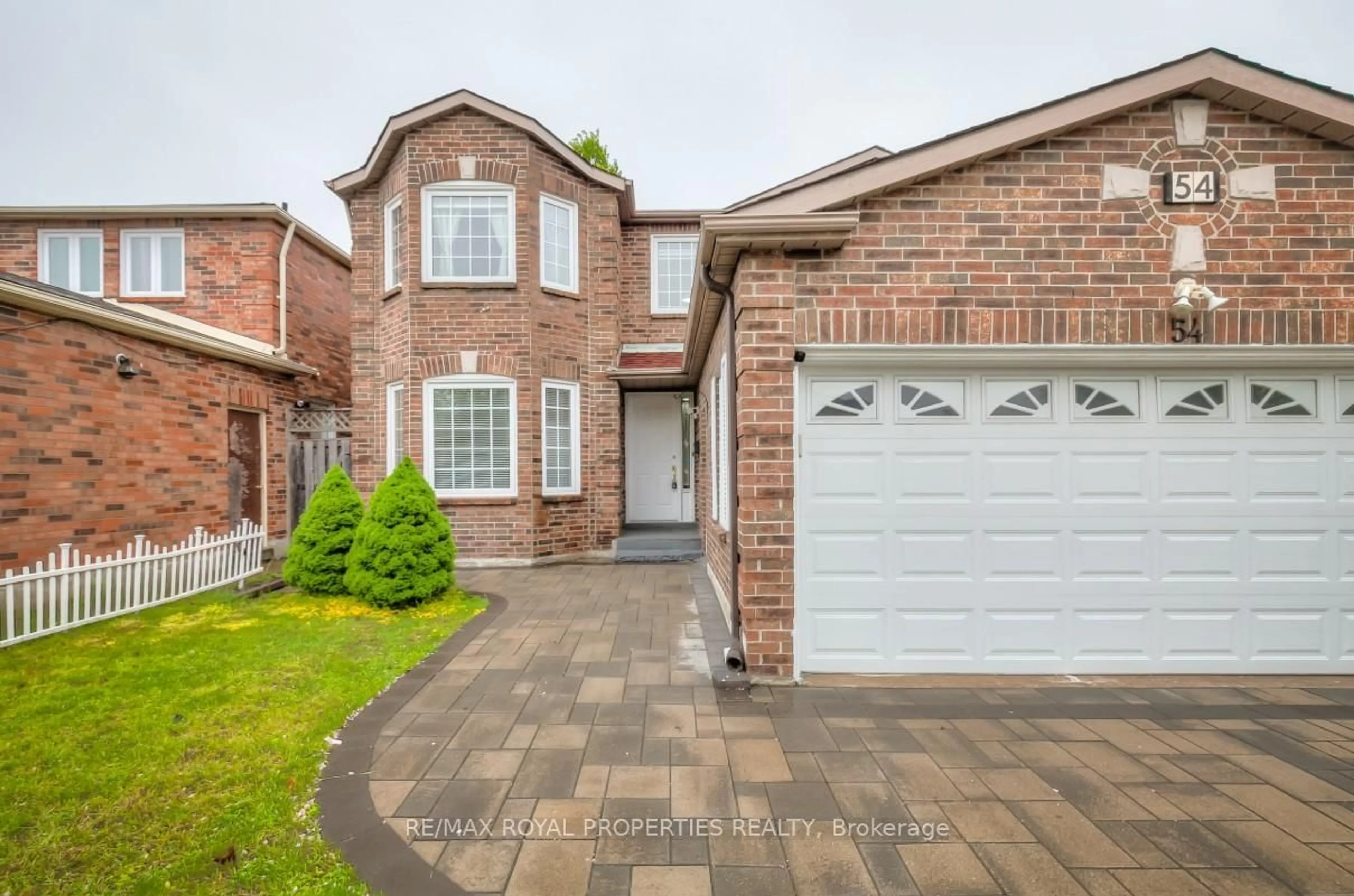 Home with brick exterior material, street for 54 Bluenose Cres, Toronto Ontario M1C 4R9