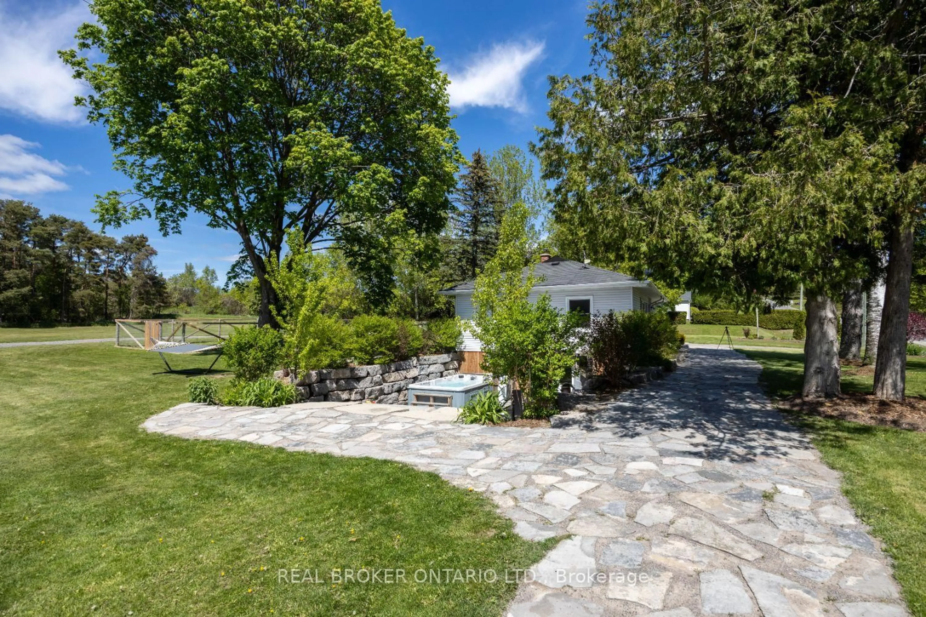 A pic from outside/outdoor area/front of a property/back of a property/a pic from drone, water/lake/river/ocean view for 2946 Concession Rd 8 N/A, Clarington Ontario L1C 5Y2