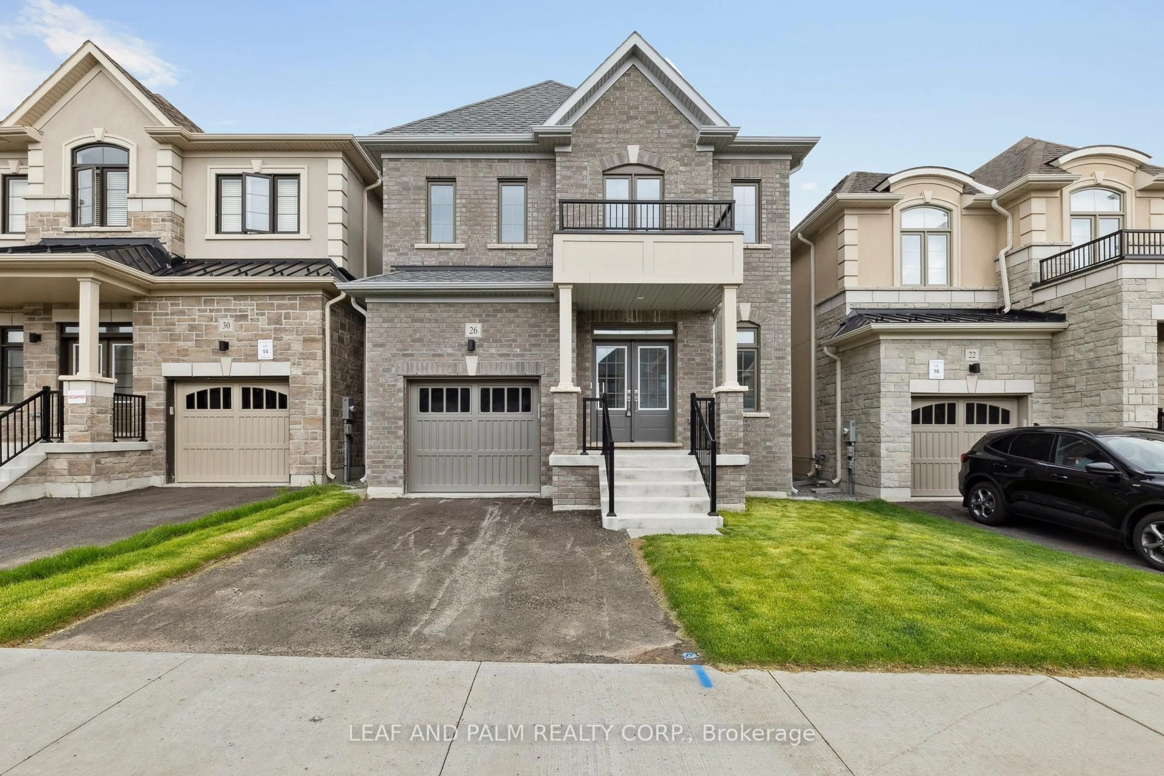 Home with brick exterior material, street for 26 Ed Ewert Ave, Clarington Ontario L1B 0W9