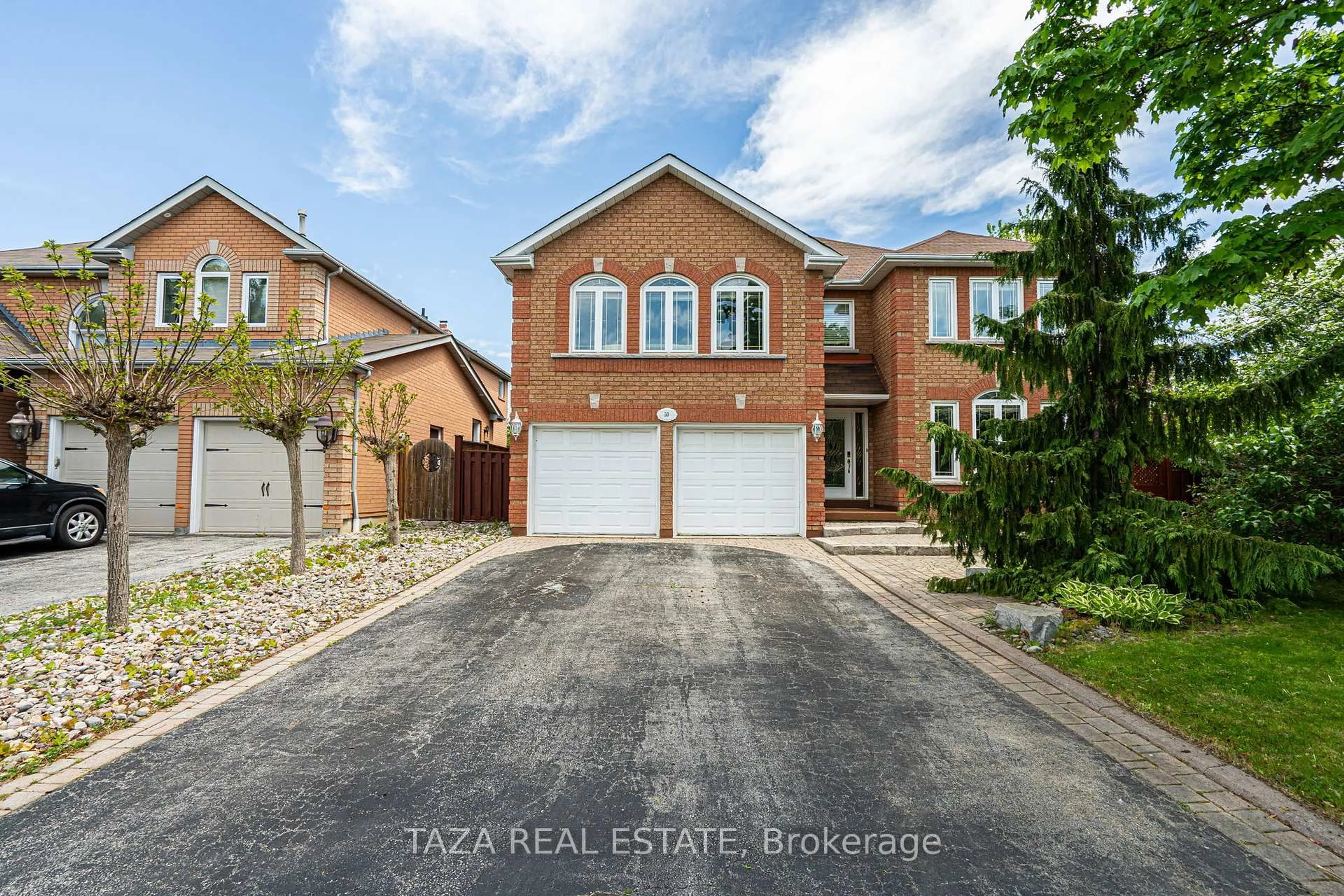 Home with brick exterior material, street for 50 Dewbourne Pl, Whitby Ontario L1R 2E4